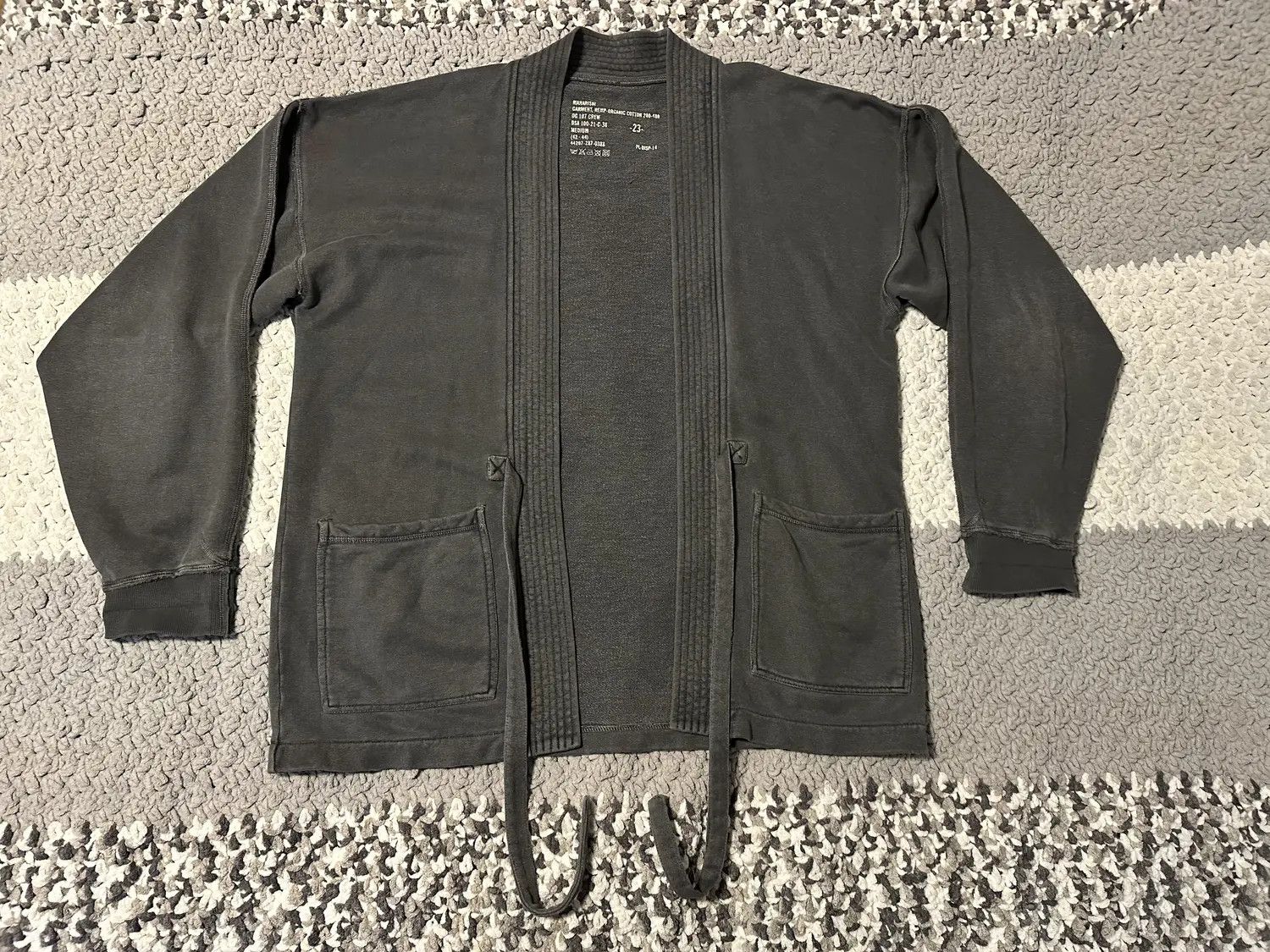 Maharishi Hemp Organic Sweat Kimono Size US M / EU 48-50 / 2 - 4 Thumbnail