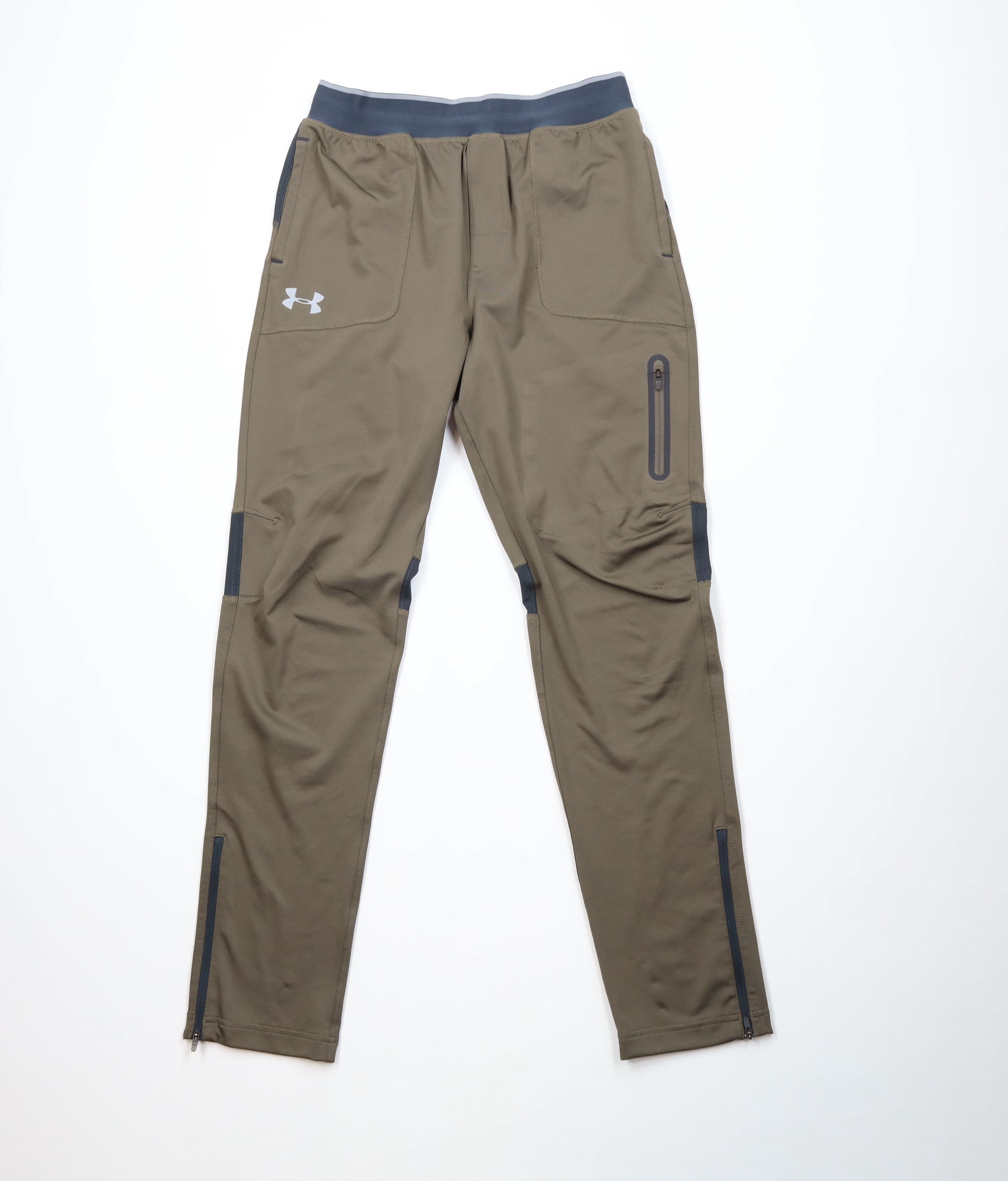 Under Armour Under Armour Tapered Leg Zip Cuff Training Pants Brown Size US 34 / EU 50 - 1 Thumbnail