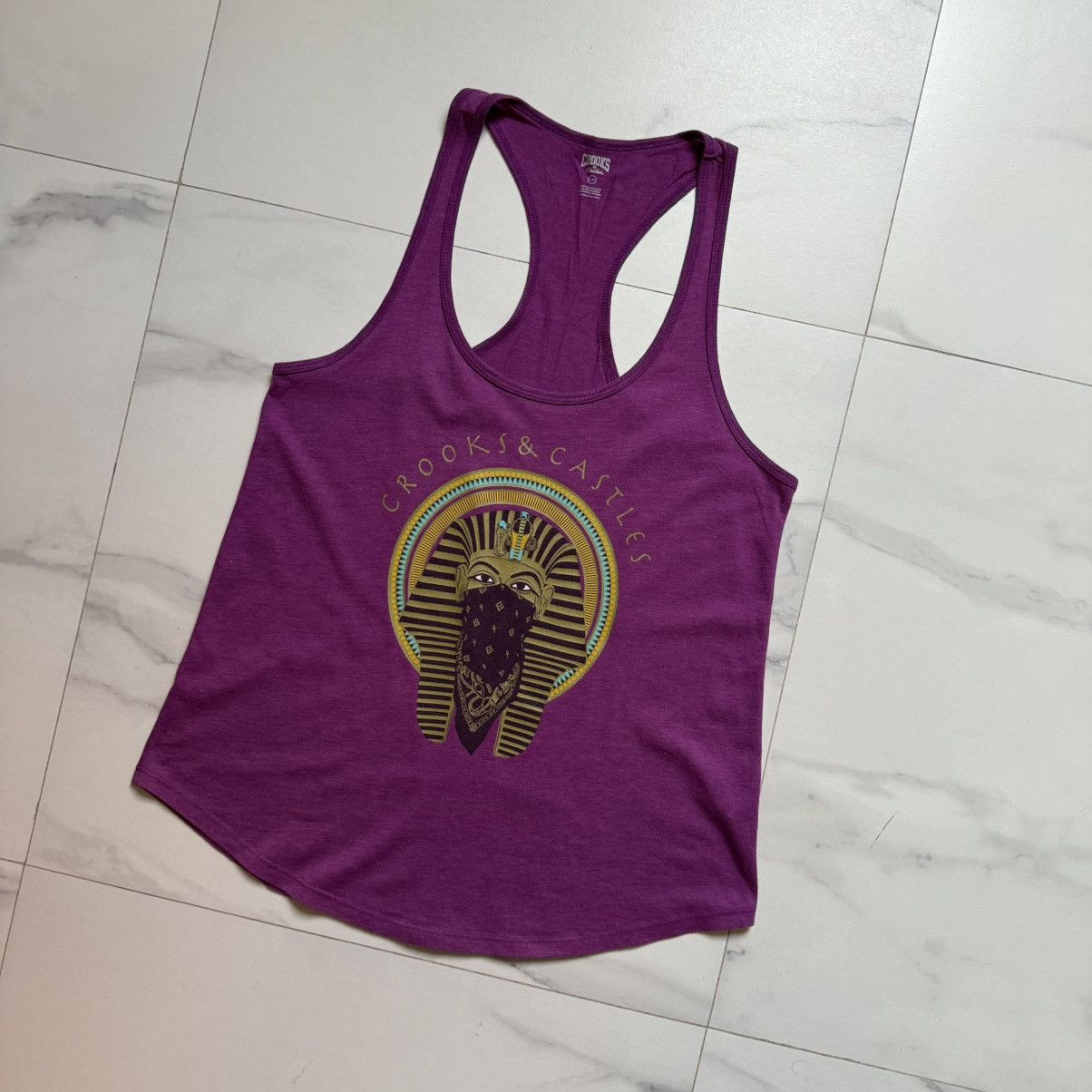 Crooks & Castles Crooks & Castles Egyptian Sphinx Tank Top Size L / US 10 / IT 46 - 3 Thumbnail