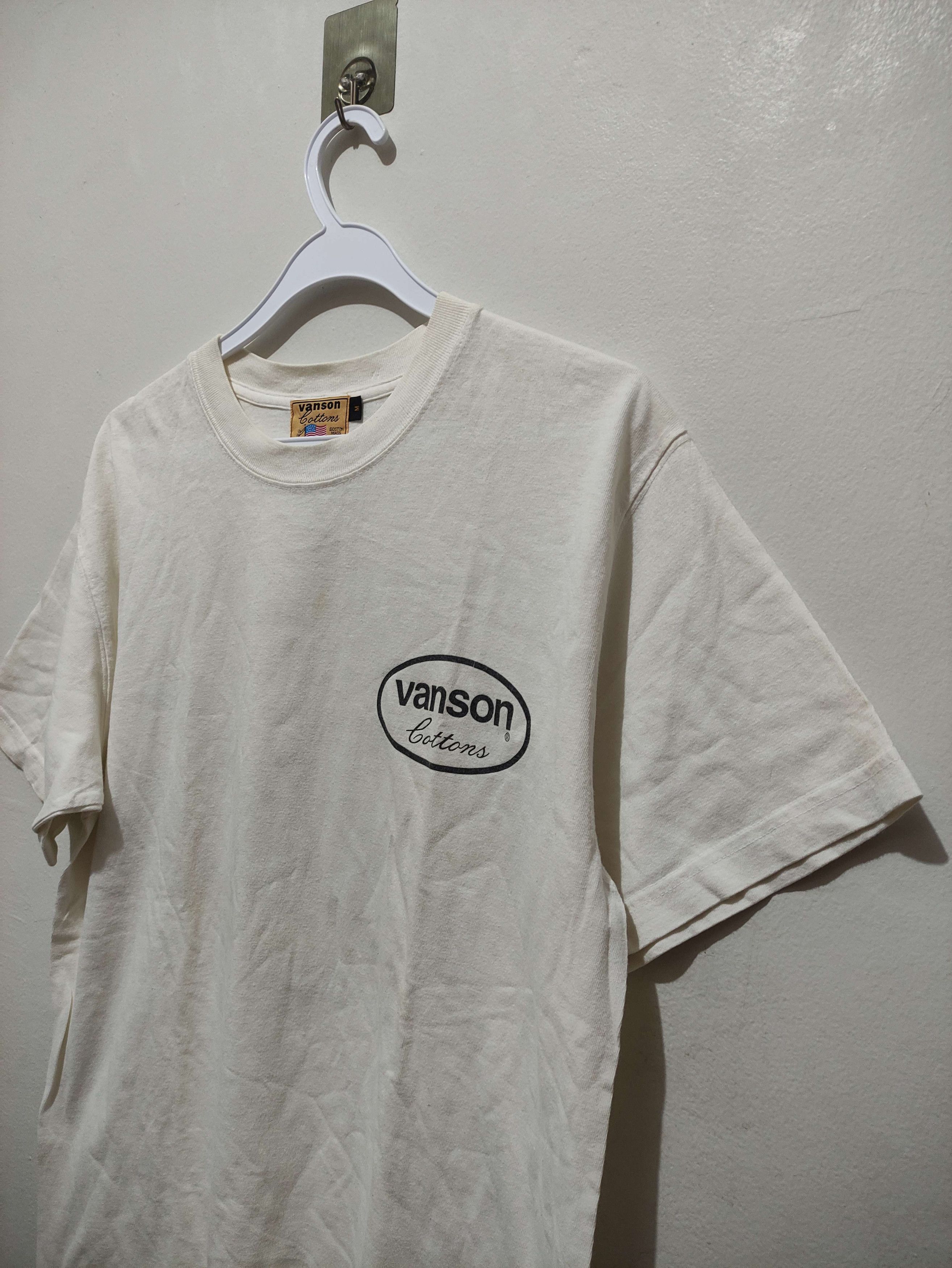 Vanson Leathers Vintage Vanson Leathers T Shirt Size US M / EU 48-50 / 2 - 8 Thumbnail