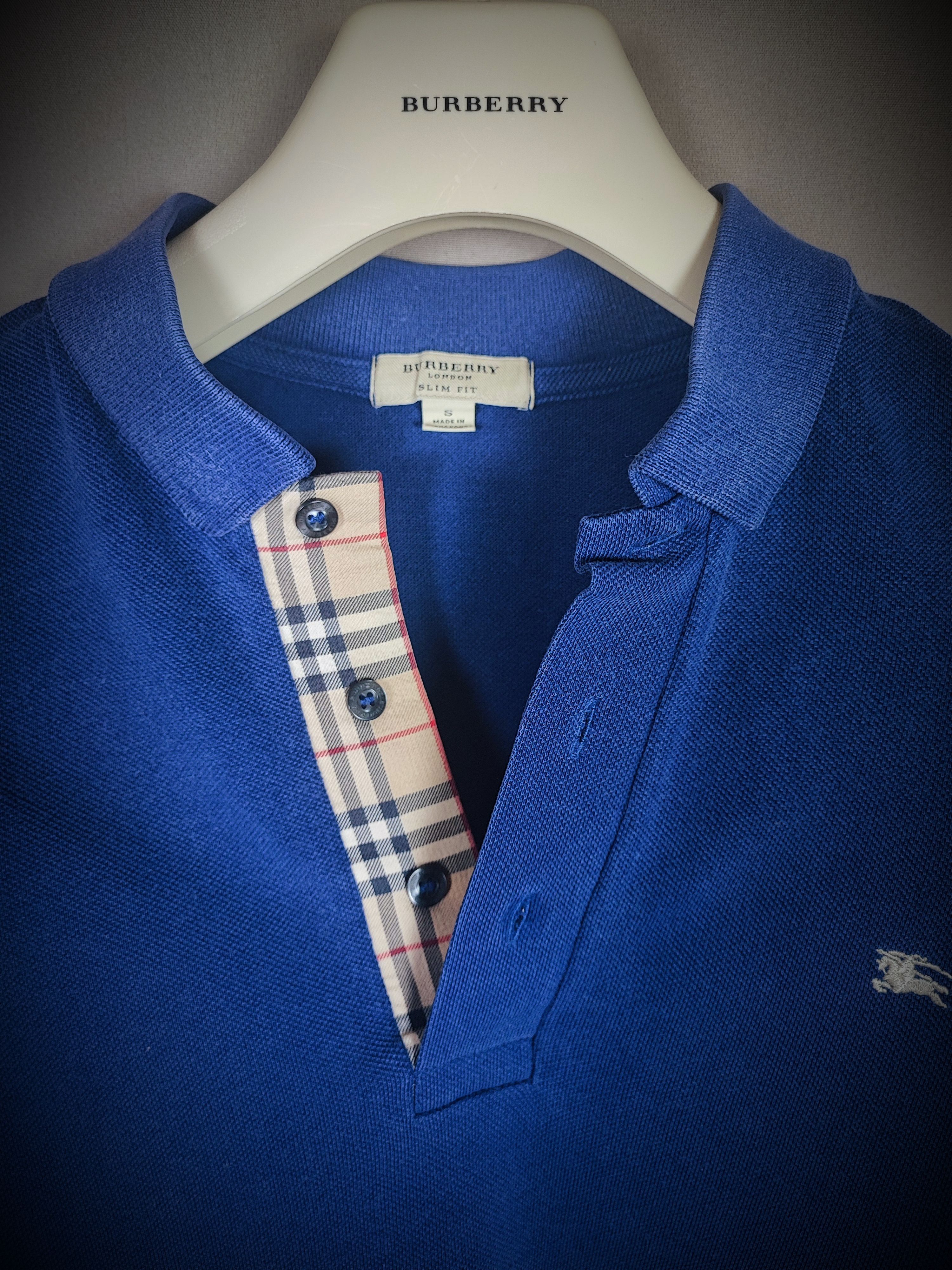 Burberry Burberry polo shirt S blue Size US S / EU 44-46 / 1 - 6 Thumbnail