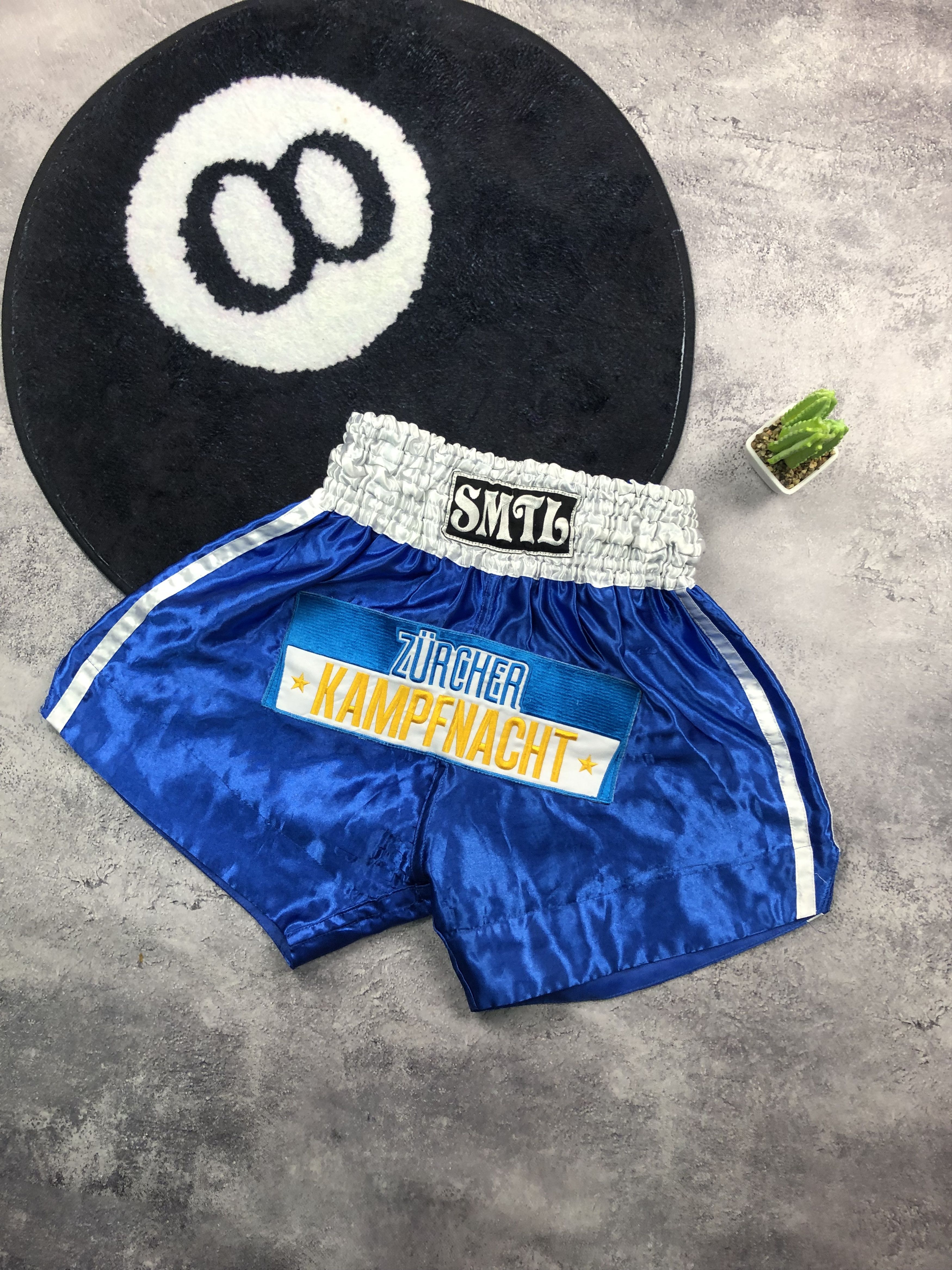 Other MUAI TAI Vintage Big Logo Hype Boxing Sportswear Shorts Size US 32 / EU 48 - 6 Thumbnail