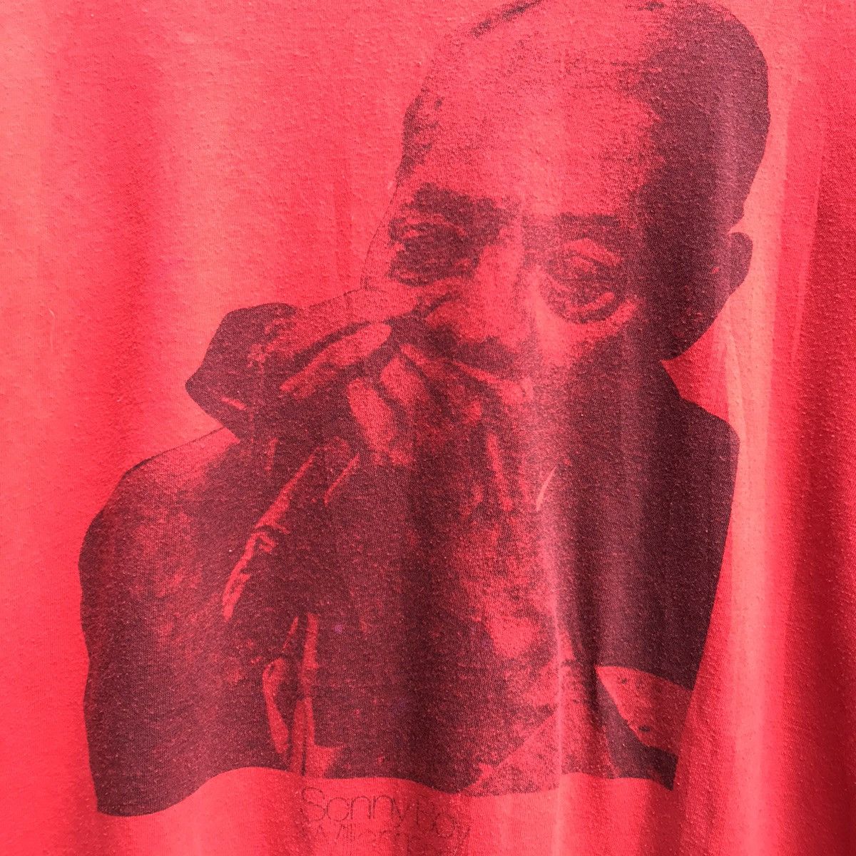 Band Tees Vintage 80s SONNY BOY WILLIAMSON blues jazz tee harmonica Size US M / EU 48-50 / 2 - 3 Thumbnail