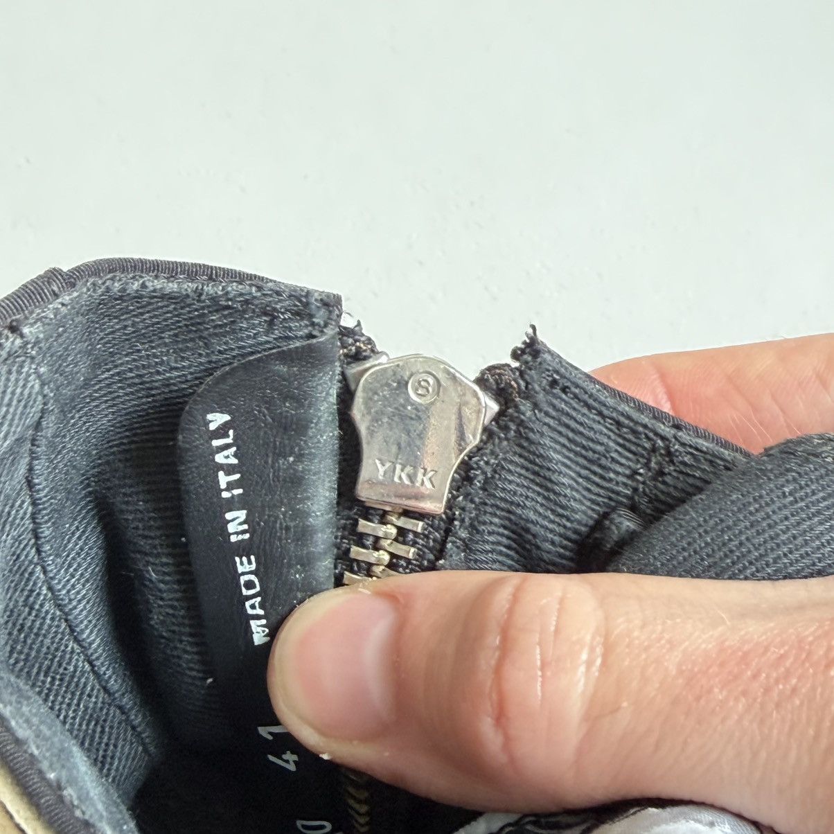Rick Owens Drkshdw Yellow Sole Black Nylon Ramones Sneakers Size US 8 / EU 41 - 20 Thumbnail