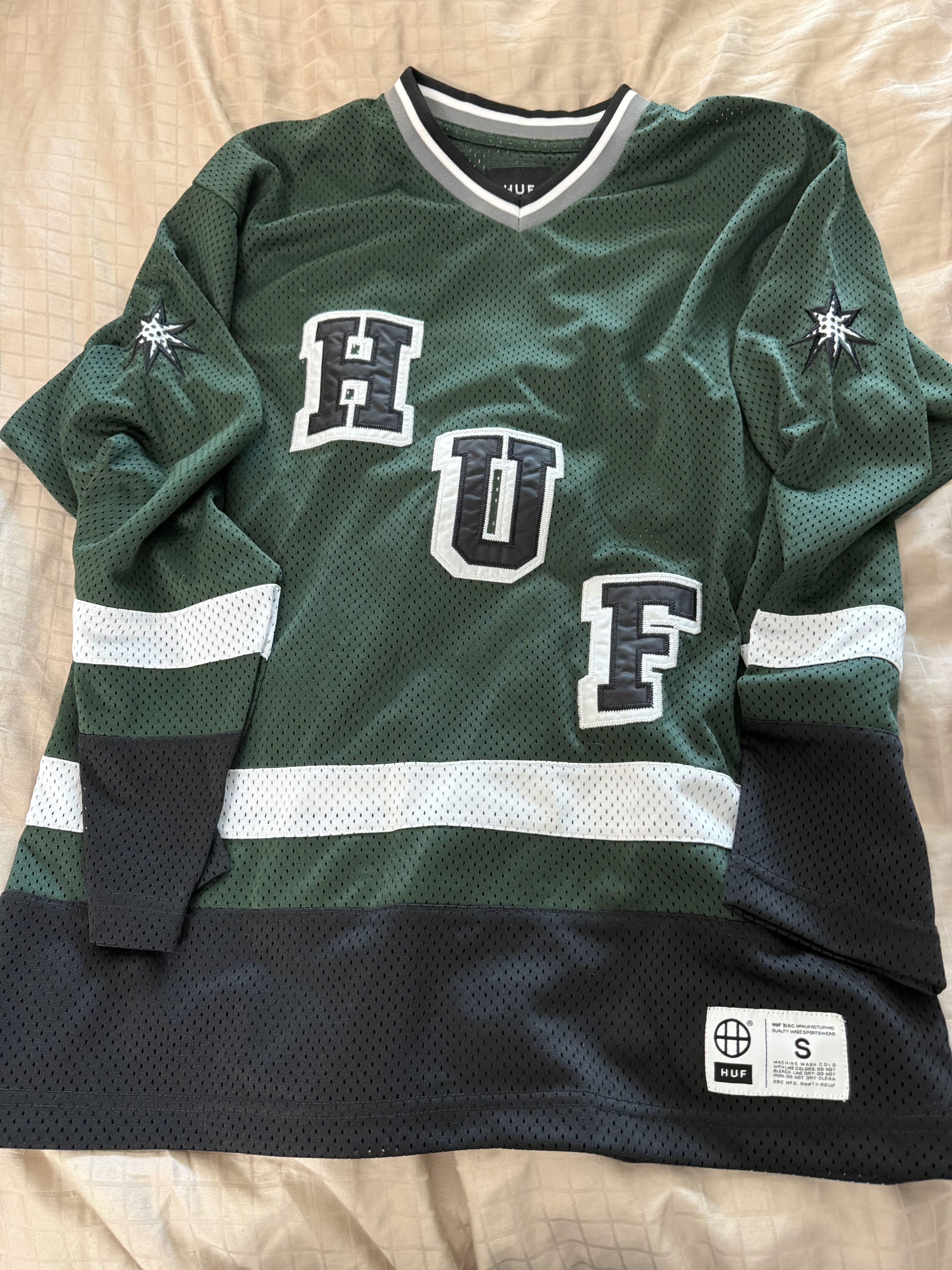 Huf Huf green jersey Size US S / EU 44-46 / 1 - 1 Thumbnail