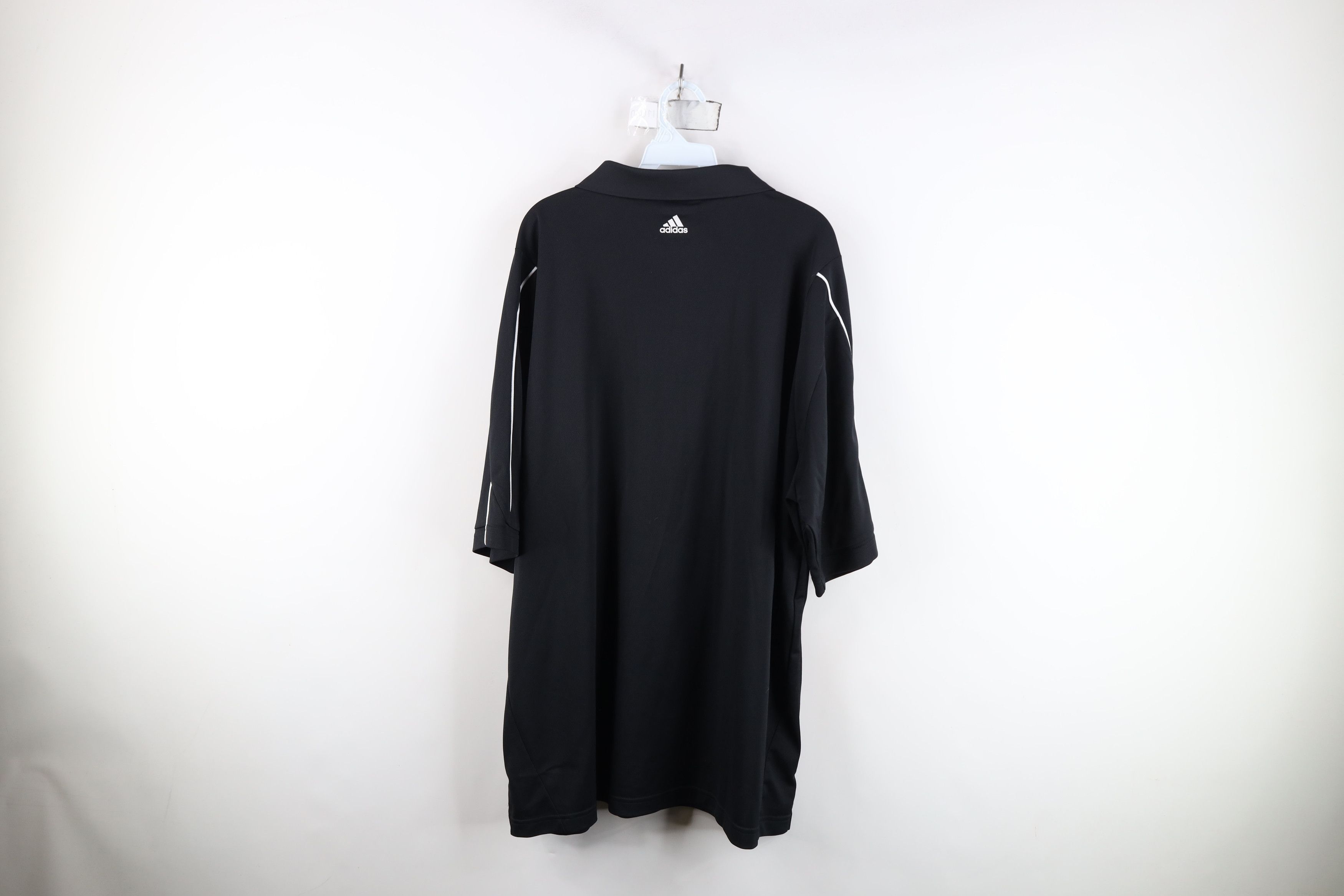 Adidas New Adidas Golf Services Collared Polo Shirt Black Size US XXL / EU 58 / 5 - 12 Thumbnail