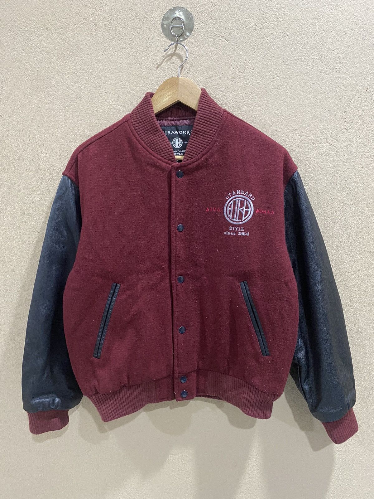 Vintage RARE VINTAGE AIBA WORKS VARSITY JACKET Size US S / EU 44-46 / 1 - 2 Thumbnail