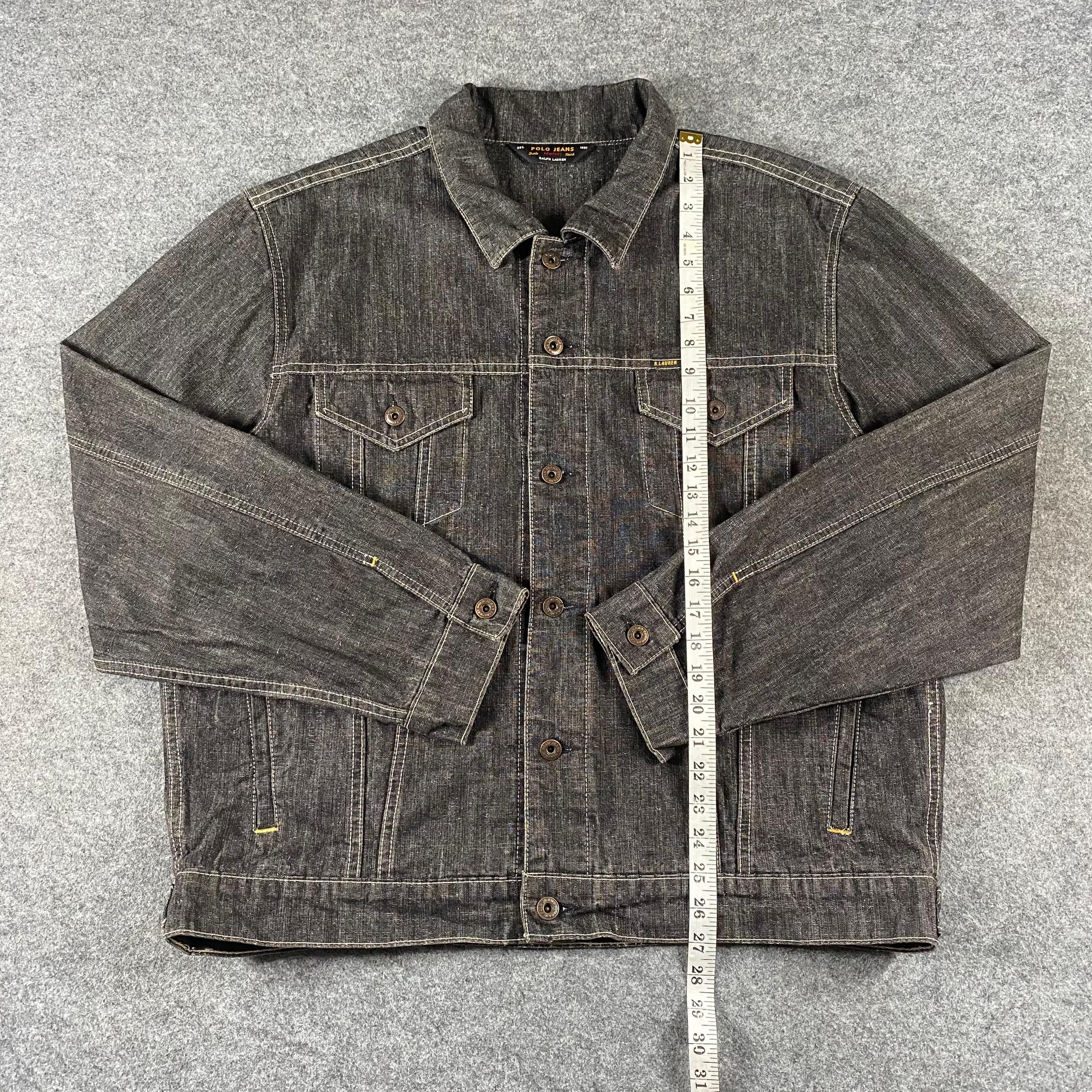 Polo Ralph Lauren Vintage 90s Polo Ralph Lauren Denim Jacket Size US L / EU 52-54 / 3 - 7 Thumbnail