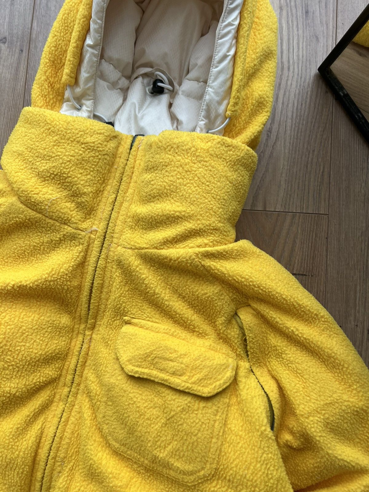 Nike 00’s NIKE REVERSIBLE SWOOSH FLEECE DOWN PUFFER JACKET Y2K Size US XL / EU 56 / 4 - 16 Thumbnail