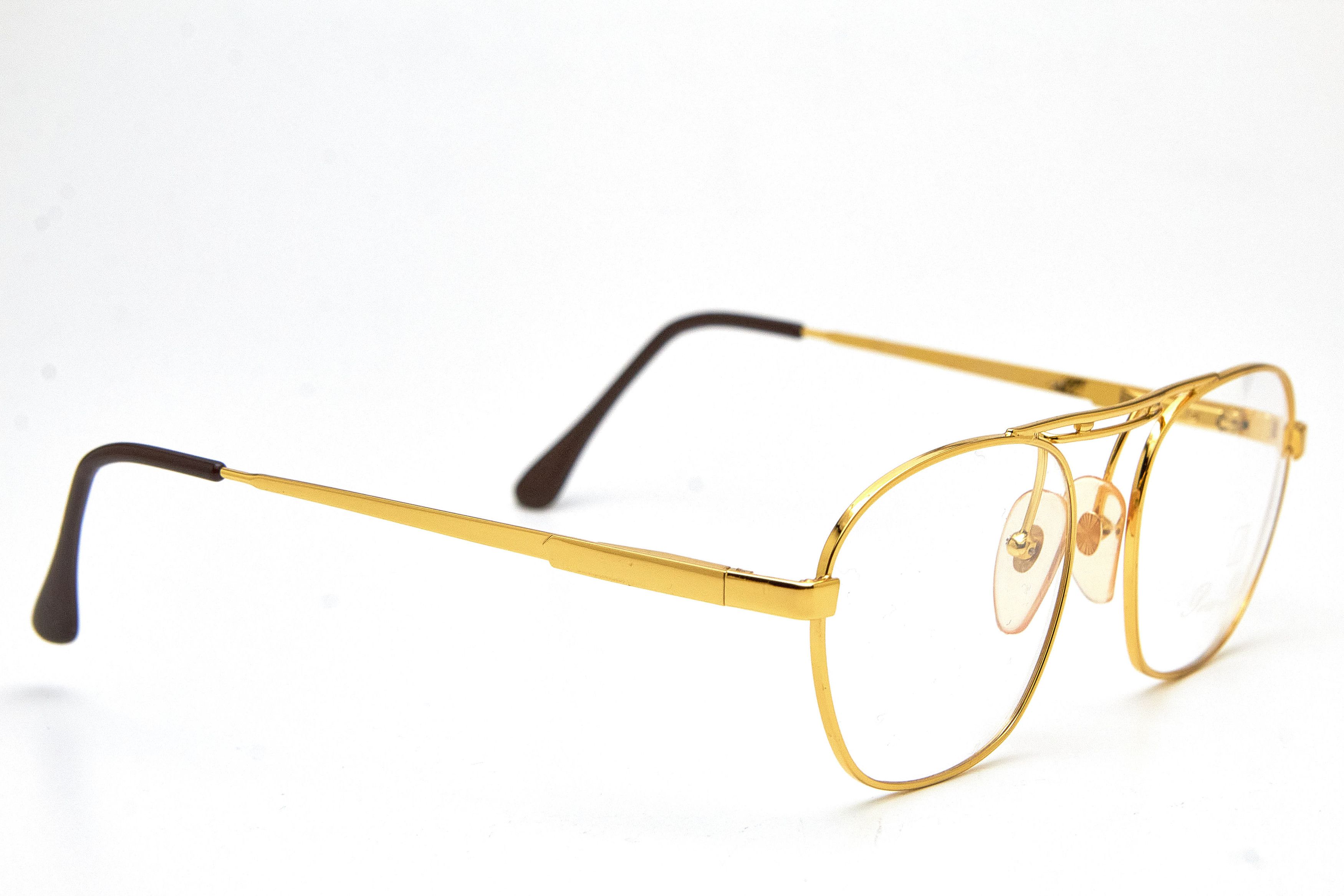 Vintage Old Money Pierre Daniel Pantos Gold Round-Quiet Lux Specs Size ONE SIZE - 4 Thumbnail