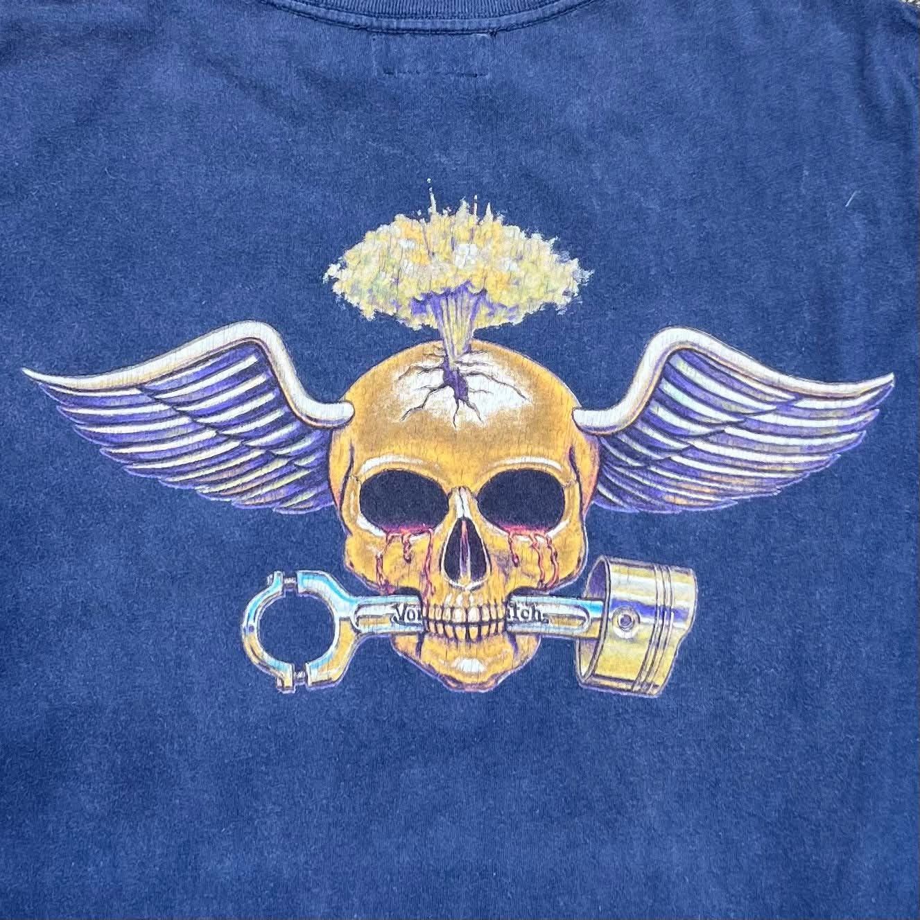 Von Dutch Vintage 90s Von Dutch Skull graphics tee Size US XL / EU 56 / 4 - 3 Thumbnail