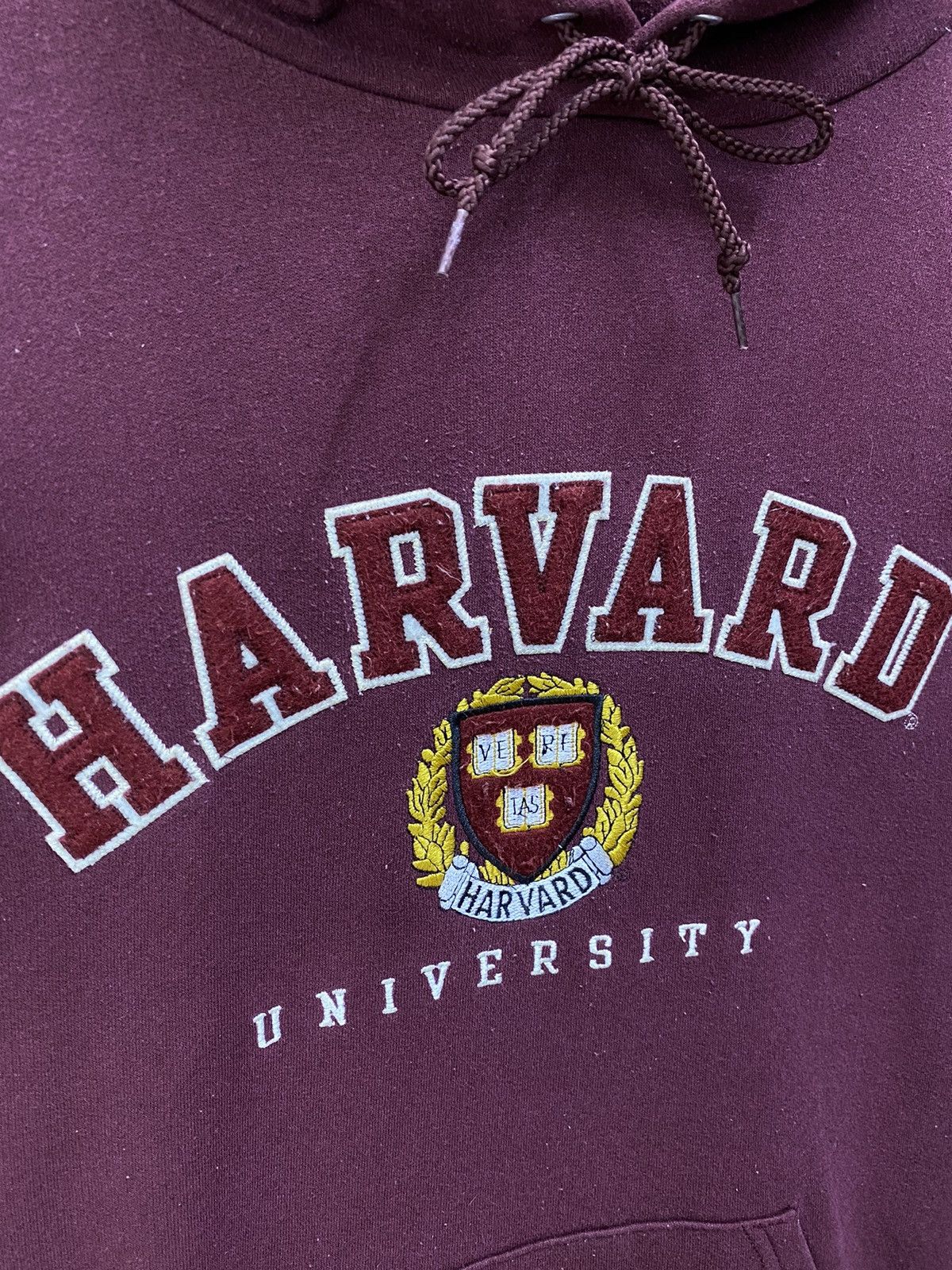 Champion Vintage Champion Harvard University Hoodie Spellout Size M Size US M / EU 48-50 / 2 - 6 Thumbnail