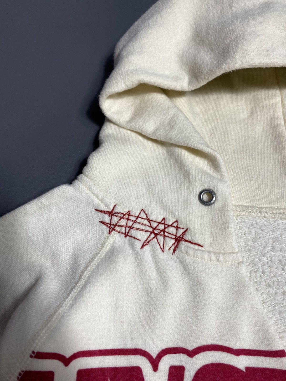 Hysteric Glamour Vintage Hysteric Glamour Distressed Hoodie Size US S / EU 44-46 / 1 - 5 Thumbnail