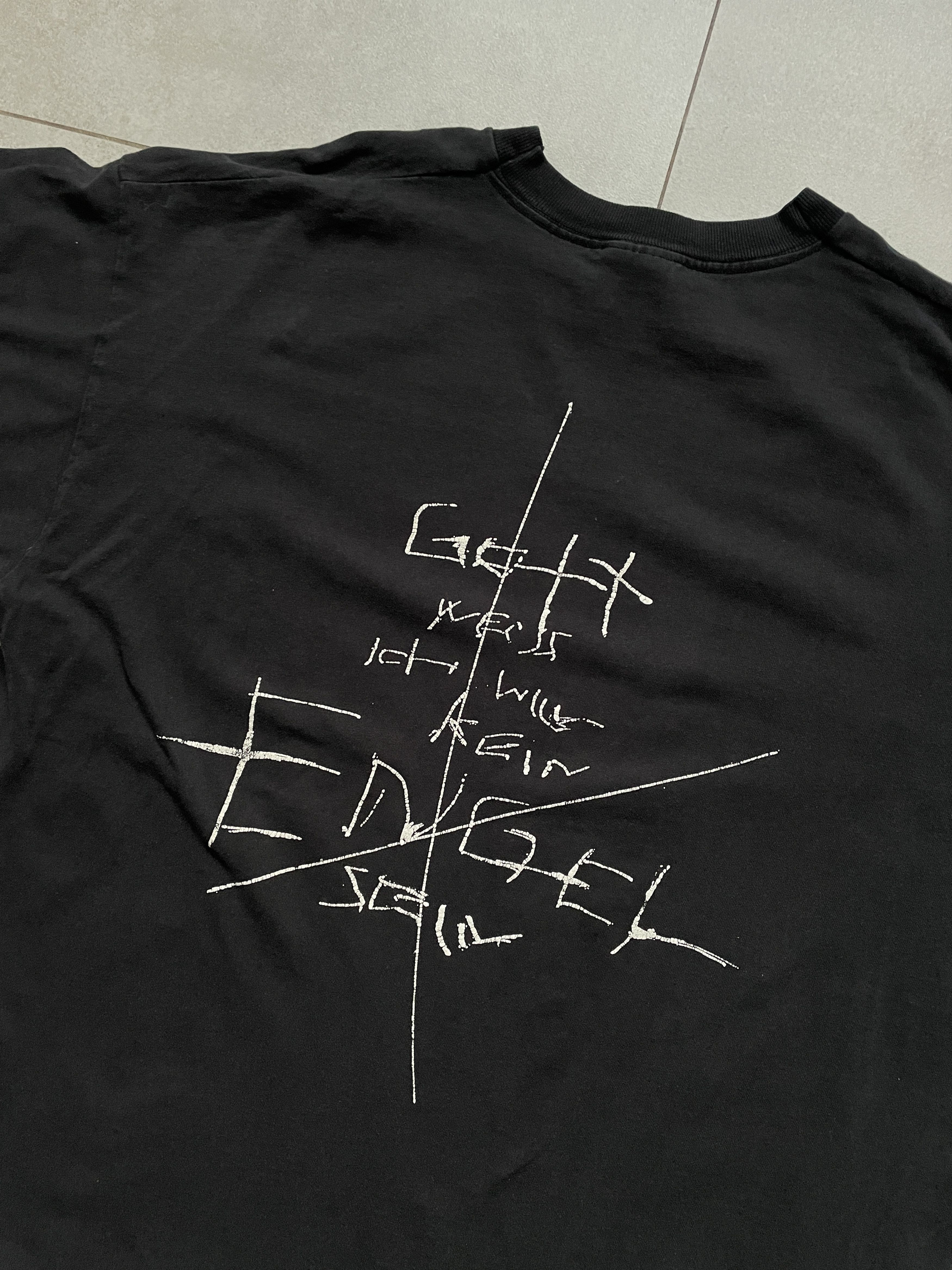 Vintage VINTAGE 90S RAMMSTEIN SEHNSUCHT 1997 ENGEL BLACK TEE Size US XL / EU 56 / 4 - 2 Thumbnail