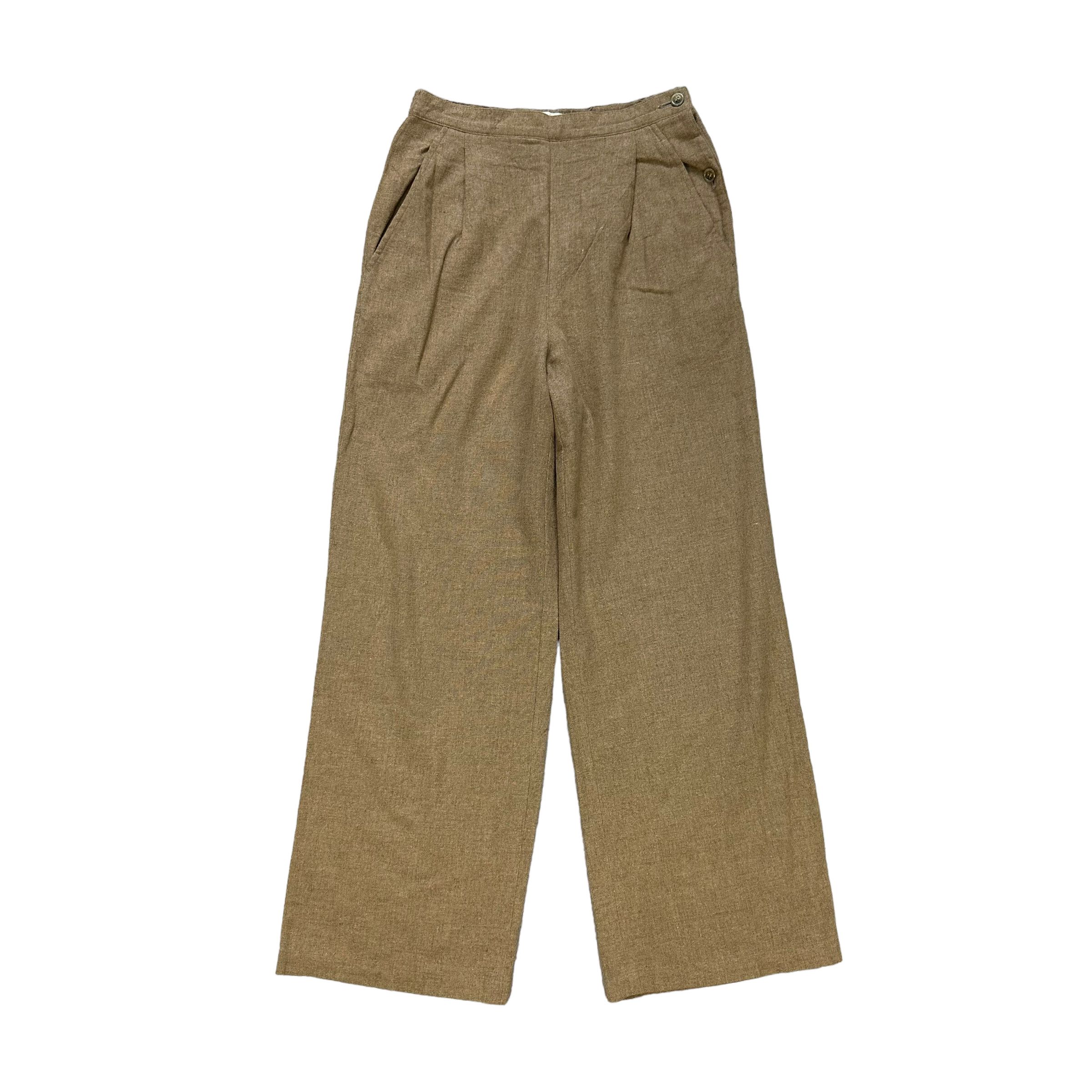 image of Avant Garde x Issey Miyake Plantation By Issey Miyake Casual Pants 7465-147 in Brown, Women's (Size
