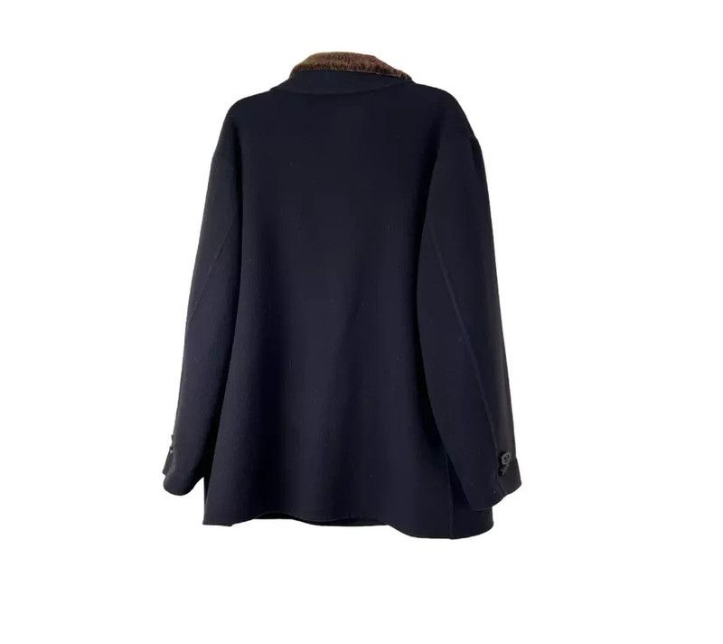 Other Wool jacket with detachable shearling fur collar Size US M / EU 48-50 / 2 - 4 Thumbnail