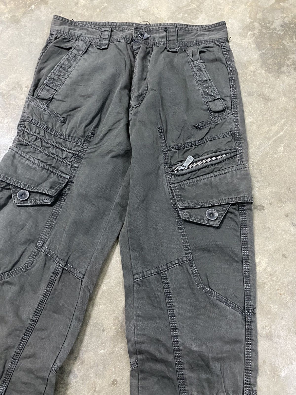 Japanese Brand Japanese Yedi Utility Cargo Pants @227 Size US 28 / EU 44 - 8 Thumbnail