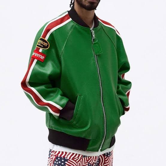 Supreme × Vanson Leathers Supreme Vanson Leathers Perforated Bomber Jacket. Size US M / EU 48-50 / 2 - 8 Thumbnail