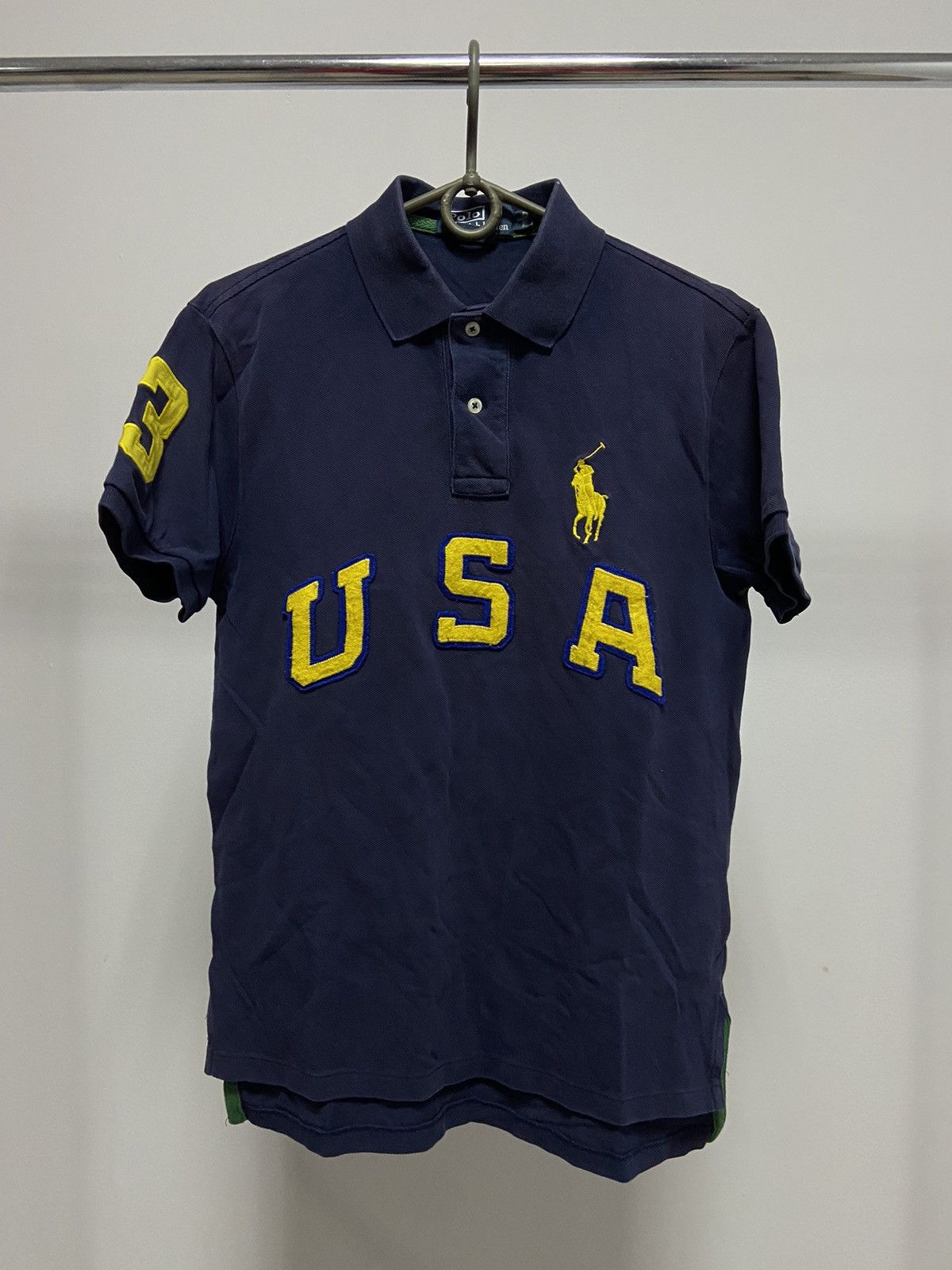 Polo Ralph Lauren USA big logo polo t shirt