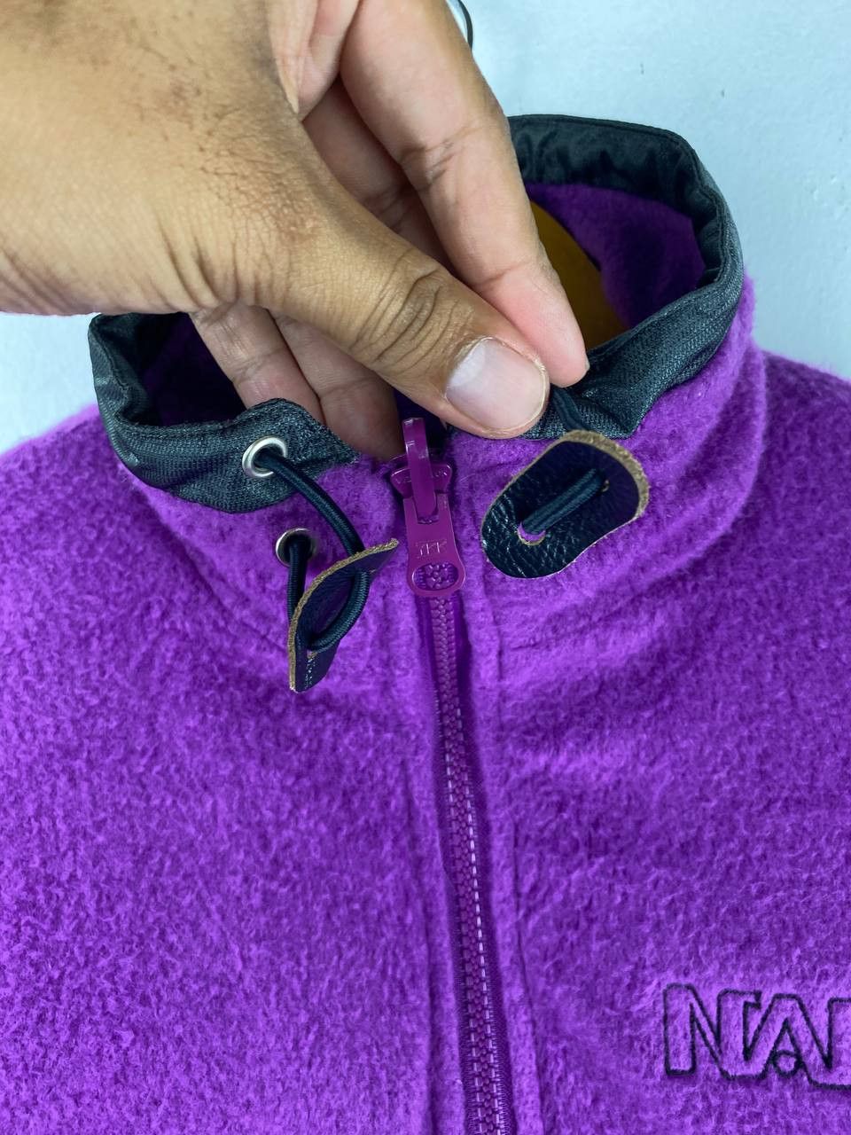 Vintage vintage nankai fleece puffer vest nice design Size US L / EU 52-54 / 3 - 4 Thumbnail