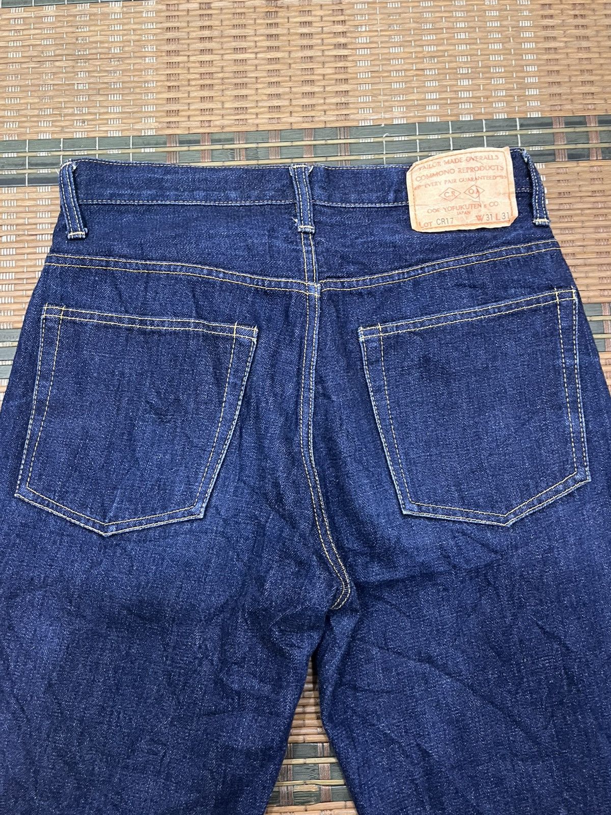 Ooe Yofukuten OOE YOFUKUTEN & CO CR17 Blue Denim Size US 28 / EU 44 - 8 Thumbnail
