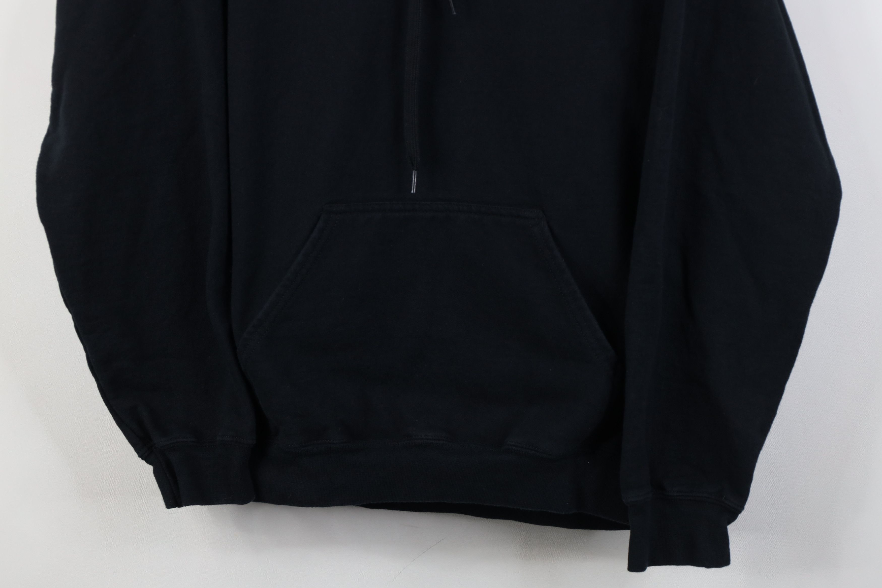 Vintage Vintage Y2K Streetwear Heavyweight Hoodie Sweatshirt Black Size US M / EU 48-50 / 2 - 3 Thumbnail