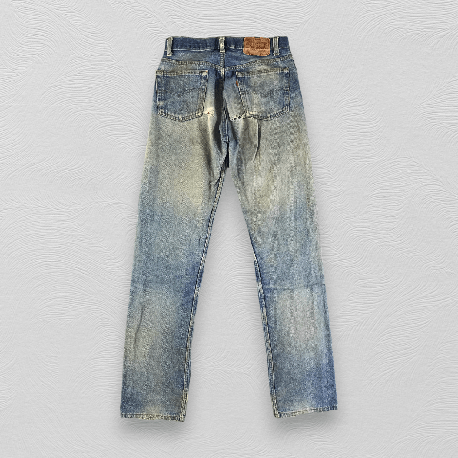 Levi's Vintage Levis 501 Jeans Rusty Ripped Denim KJ2452 Size US 28 / EU 44 - 2 Thumbnail
