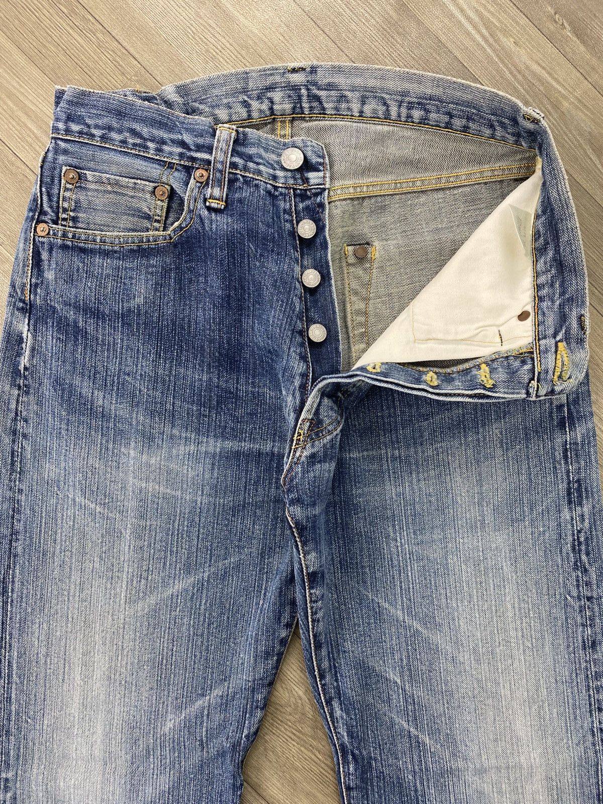 Studio D'Artisan Vintage Studio D'Artisan DP-283 Japan Selvedge Denim Jeans Size US 30 / EU 46 - 7 Thumbnail