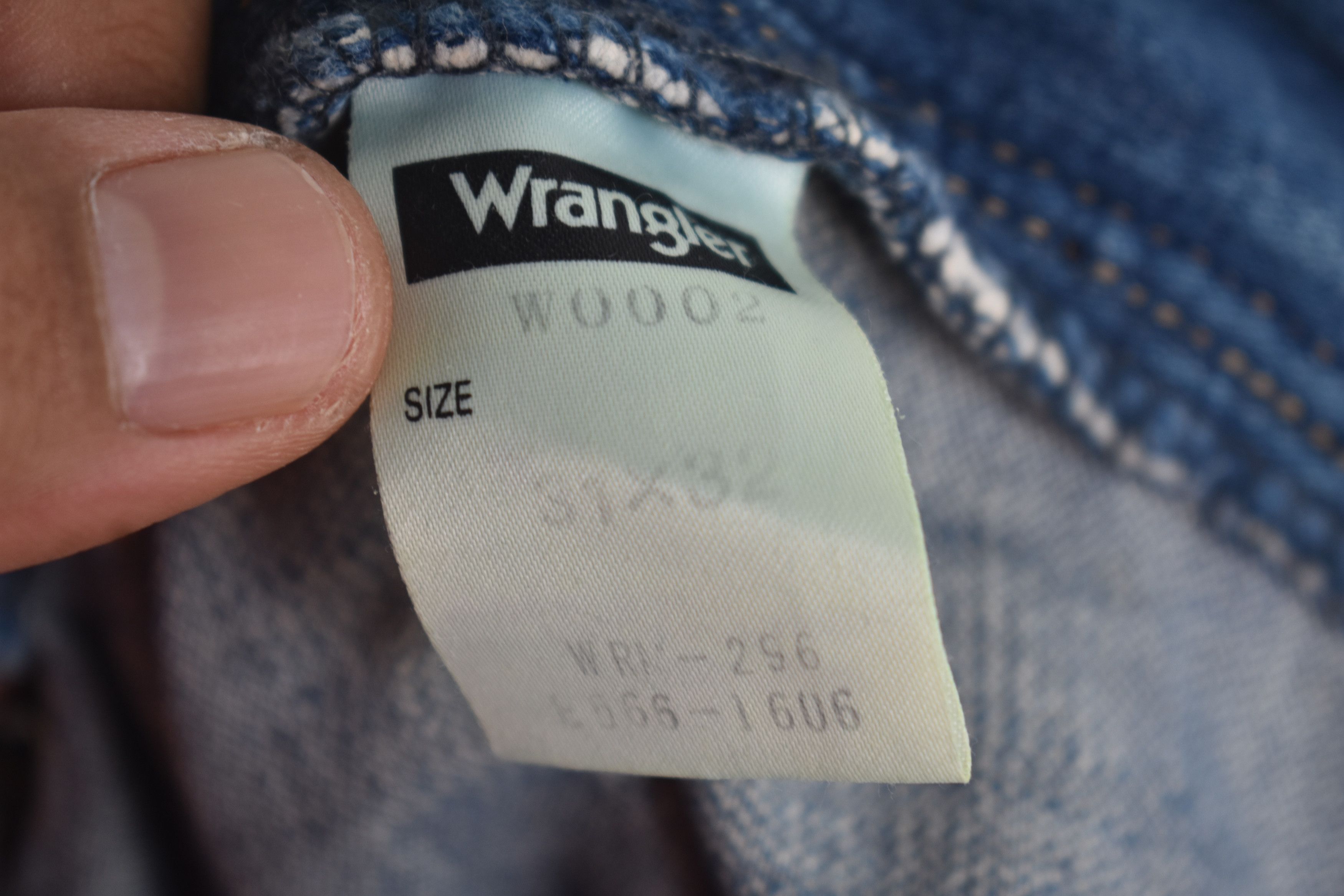 Vintage × Wrangler Vintage Wrangler 100th Anniversary Patchwork Jeans W31 Size US 31 - 8 Thumbnail