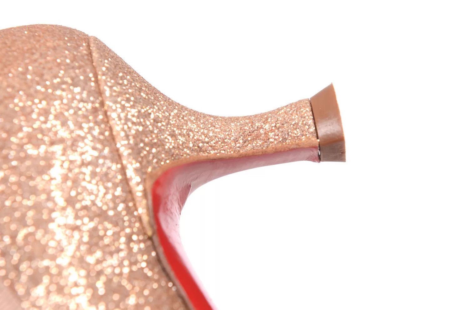 Christian Louboutin CL Women's High Heels 35 Size US 4.5 / IT 34.5 - 3 Thumbnail