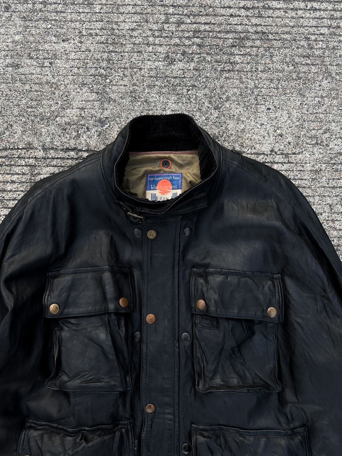Blackmeans Blackmeans M65 Field Leather Jacket W/Long Liner Size US L / EU 52-54 / 3 - 5 Thumbnail