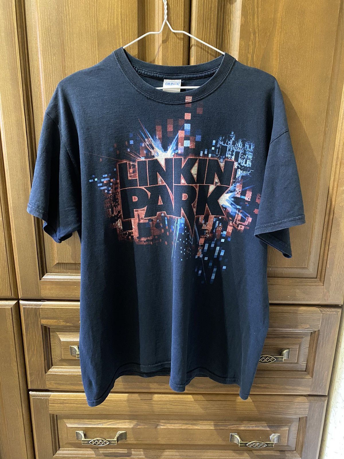 Band Tees Linkin Park Tee 2 Sided Big Logo Rock Metal Rare Archive Size US L / EU 52-54 / 3 - 8 Thumbnail