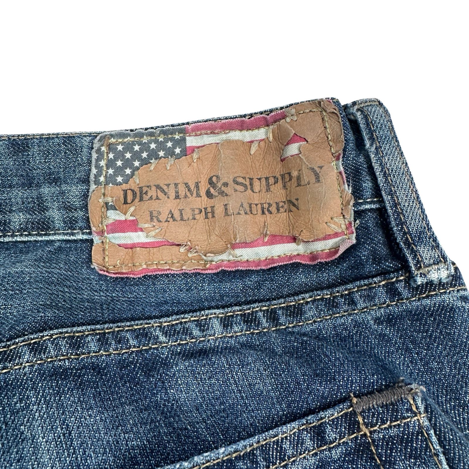 Ralph Lauren Denim & Supply Ralph Lauren Jeans Straight Men’s 34x34 Blue Size US 34 / EU 50 - 4 Thumbnail