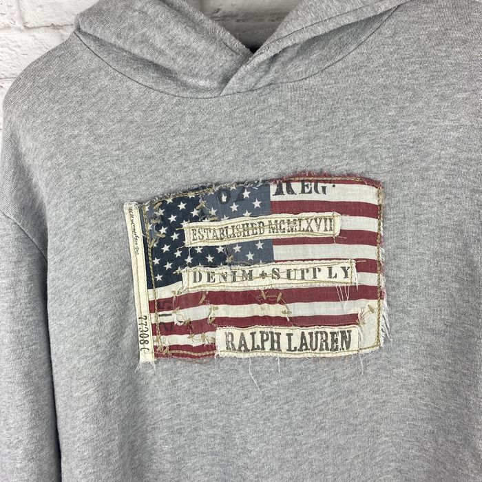 Polo Ralph Lauren Polo ralph lauren denim supply hoodie vintage big logo USA Grailed