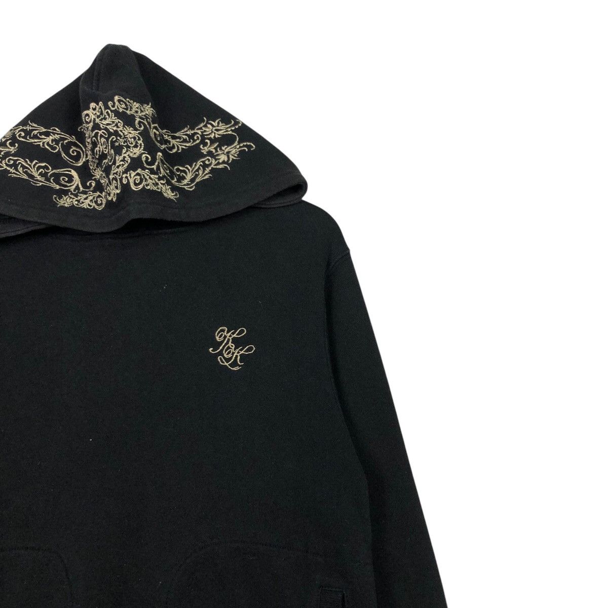 Japanese Brand KARL KANI “BROOKLYN ENERGY” Gothic Embroidered Hoodie Size US M / EU 48-50 / 2 - 7 Thumbnail