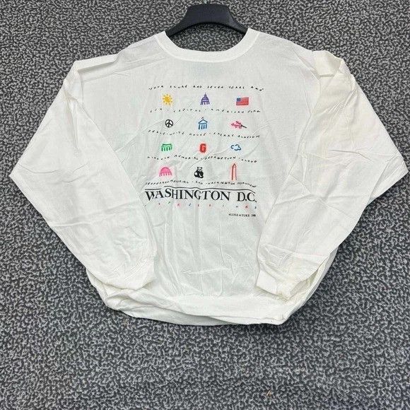 Other Vintage Washington DC Shirt Men L/XL Cotton Republic Size US XL / EU 56 / 4 - 1 Thumbnail