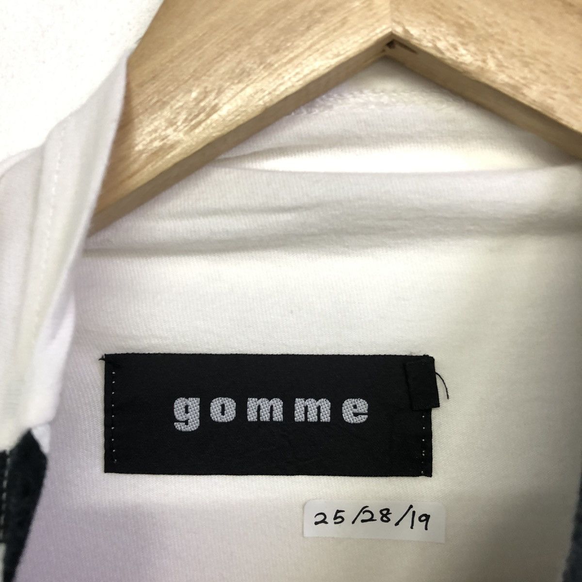 Japanese Brand × gomme Gomme Homme Abstract Turttle Neck Long Sleeve Tshirt Size US L / EU 52-54 / 3 - 13 Thumbnail