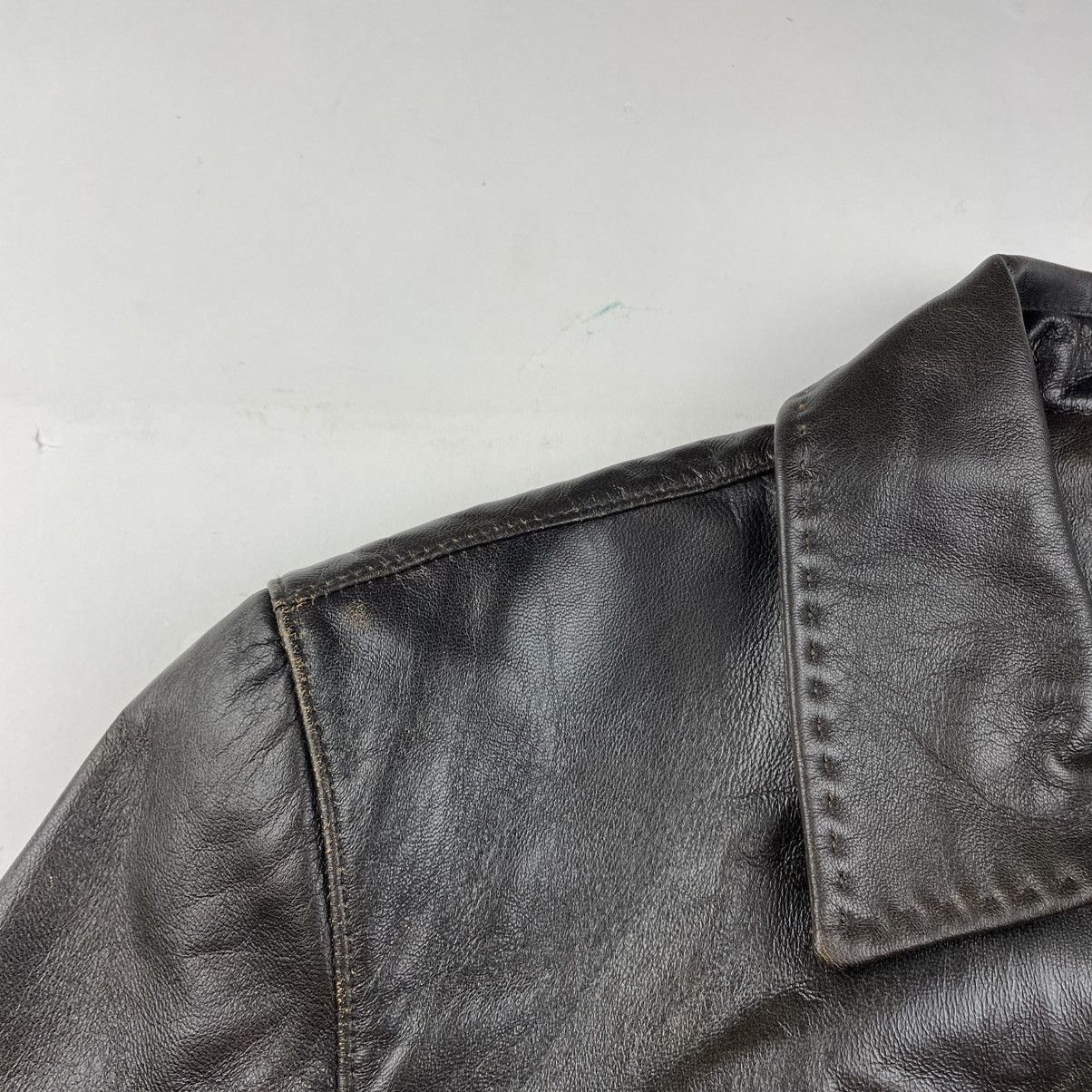 Banana Republic VTG 90’s BANANA REPUBLIC MENS TAN SOFT LEATHER JACKET SIZE M Size US M / EU 48-50 / 2 - 13 Thumbnail