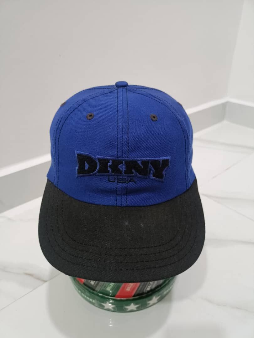 vintage archive DKNY USA製 フェード ロゴキャップ 帽子 DKNY（ダナ