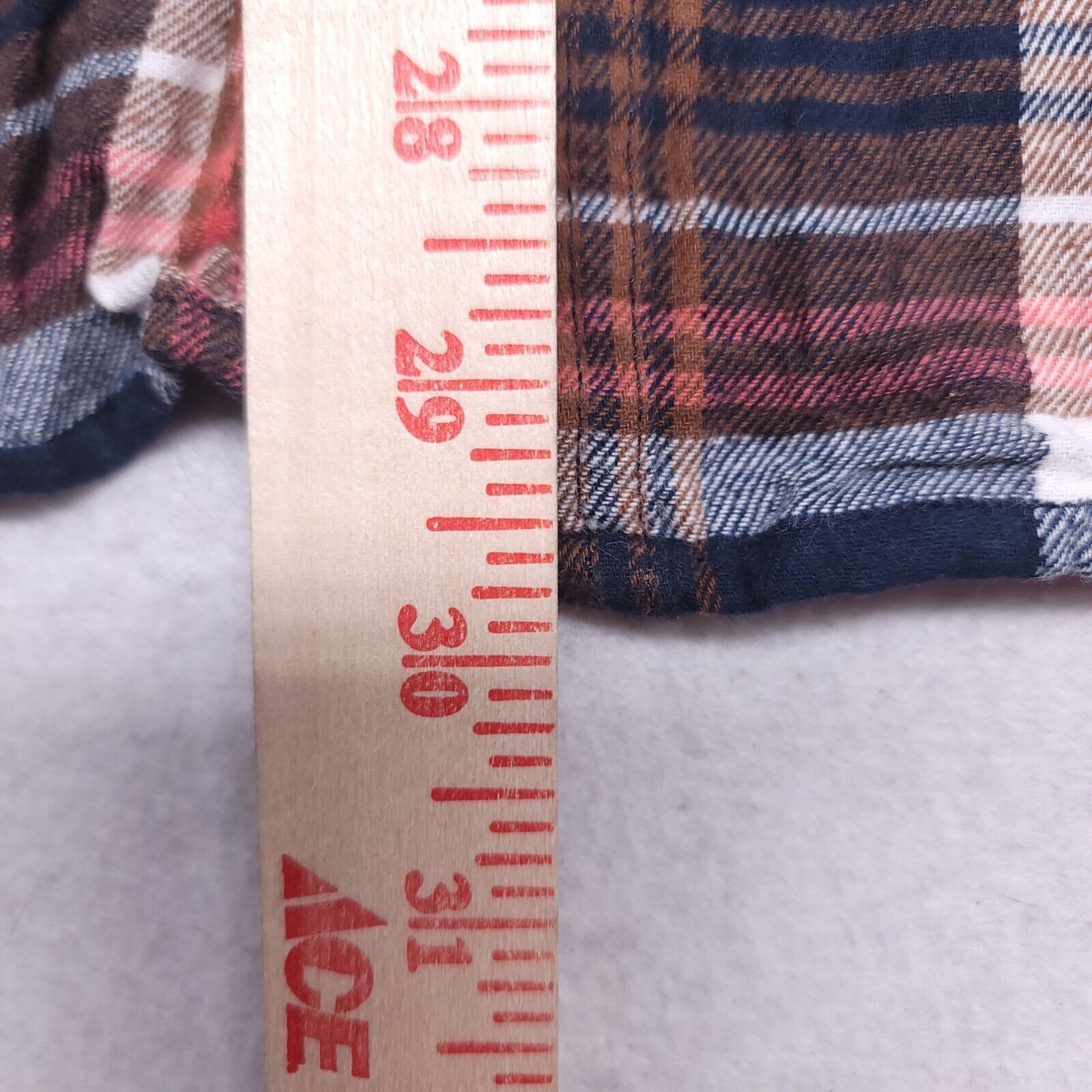 Sonoma Sonoma Madras Flannel Button Up Shirt Mens Size Small S Blue Size US S / EU 44-46 / 1 - 7 Thumbnail