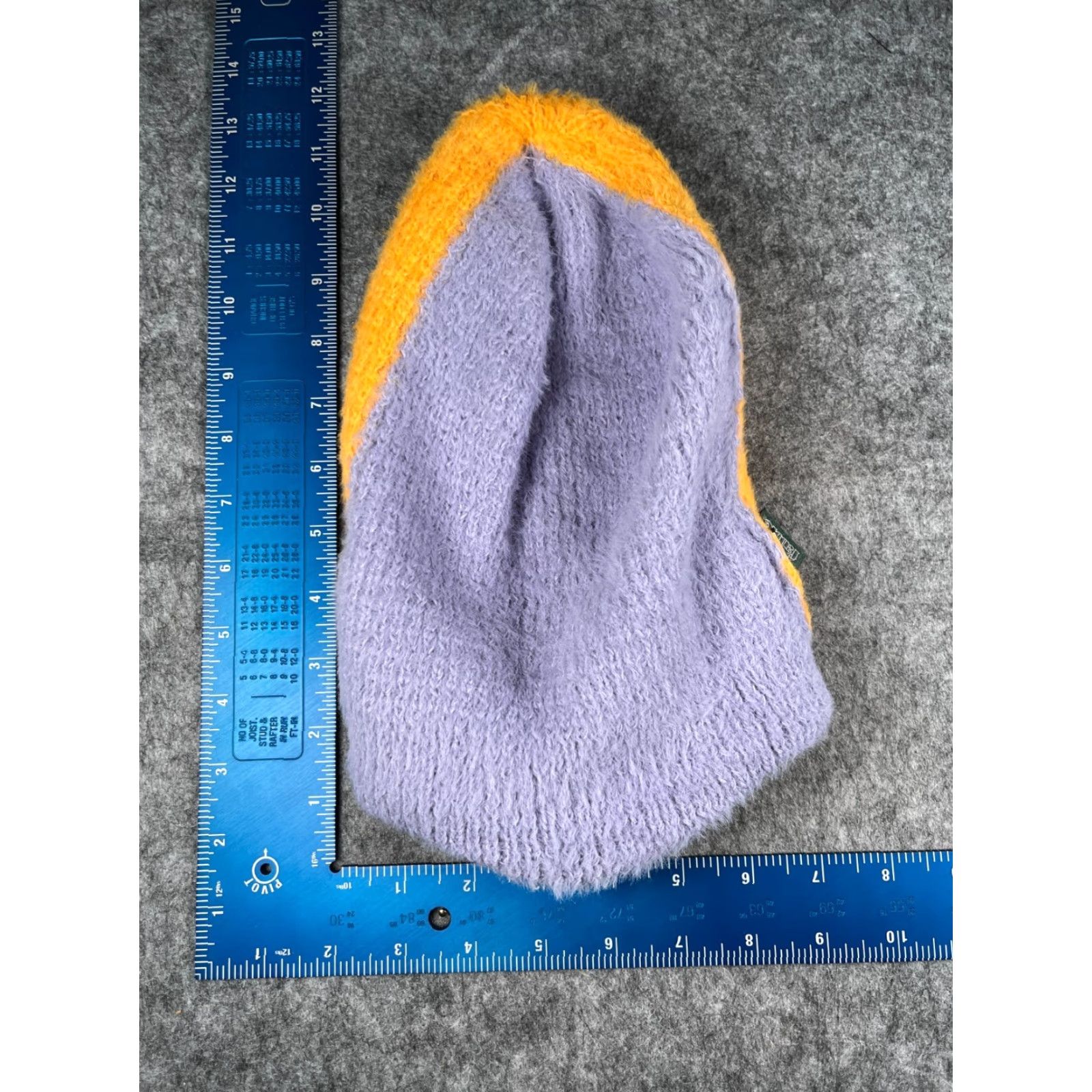 Vintage Wild Fable Beanie Women One Size Purple Yellow Knit Polyester Nylon Blend NEW Size ONE SIZE - 6 Thumbnail