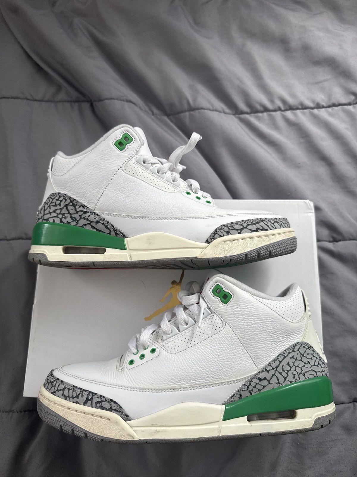 Jordan Brand Jordan Retro 3 Lucky Green Size US 9 / EU 42 - 1 Thumbnail