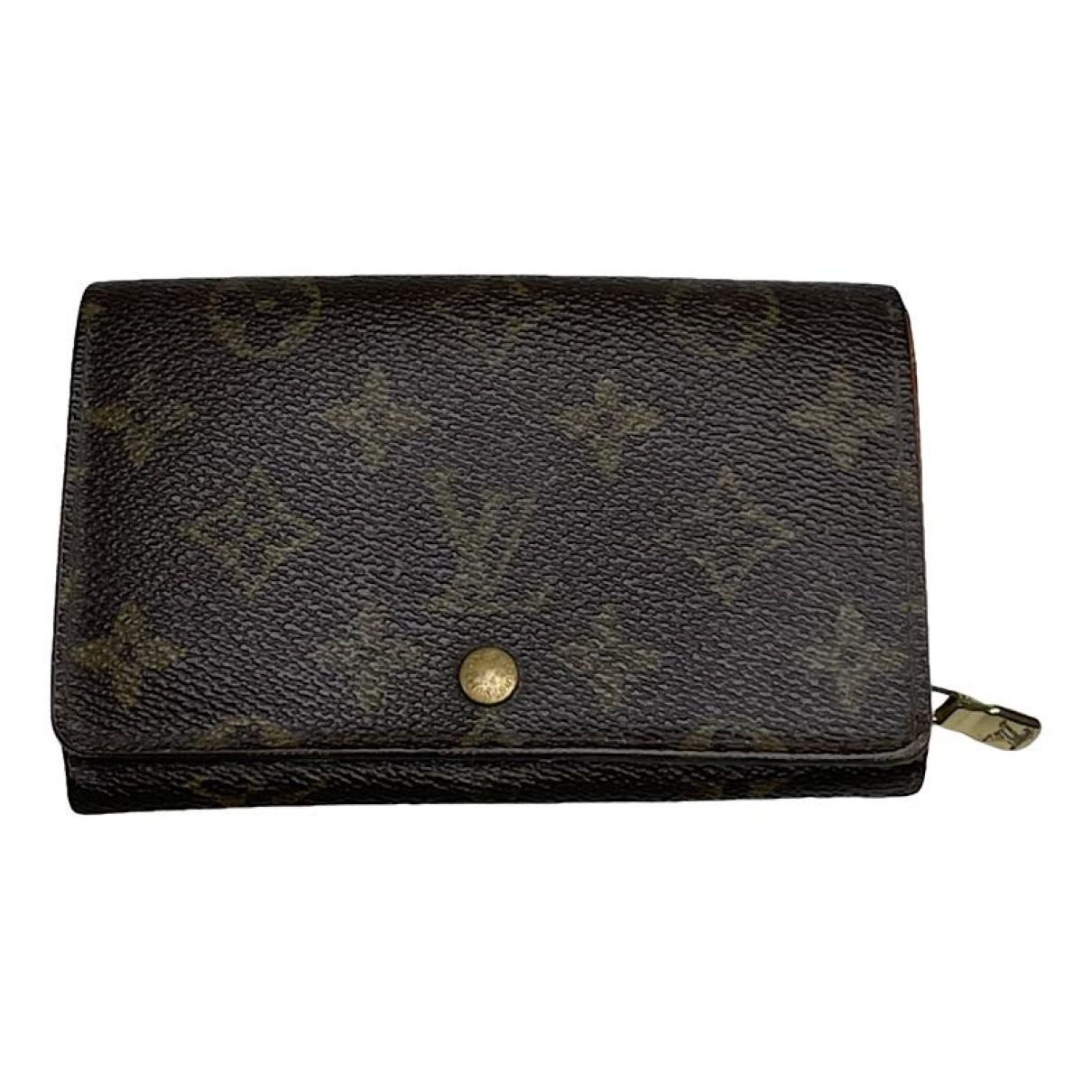 Louis Vuitton Flore Brown Leather Wallet Size ONE SIZE - 1 Thumbnail