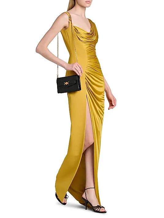 Versace os11x0326 Size: OS / Croc Wallet-On-Chain Shoulder Bag Size ONE SIZE - 2 Thumbnail