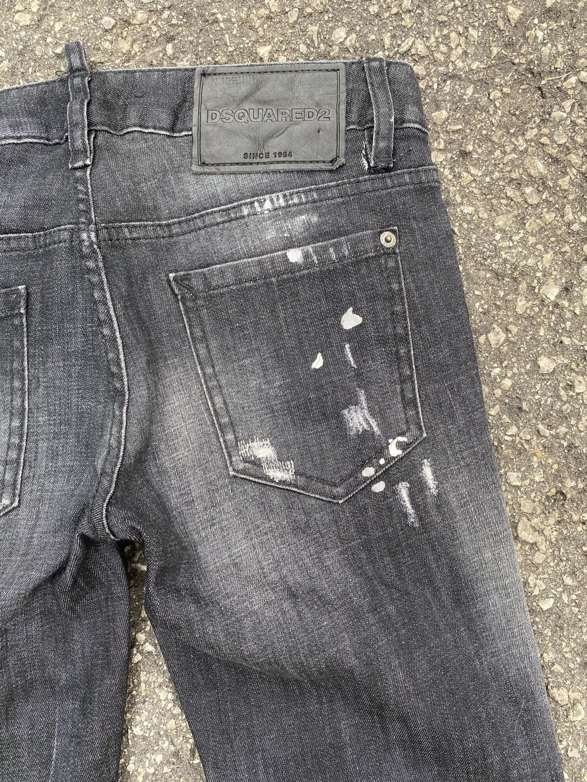 Dsquared2 Dsquared2 Splatter Distressed Design Skinny Jeans Size US 30 / EU 46 - 14 Thumbnail