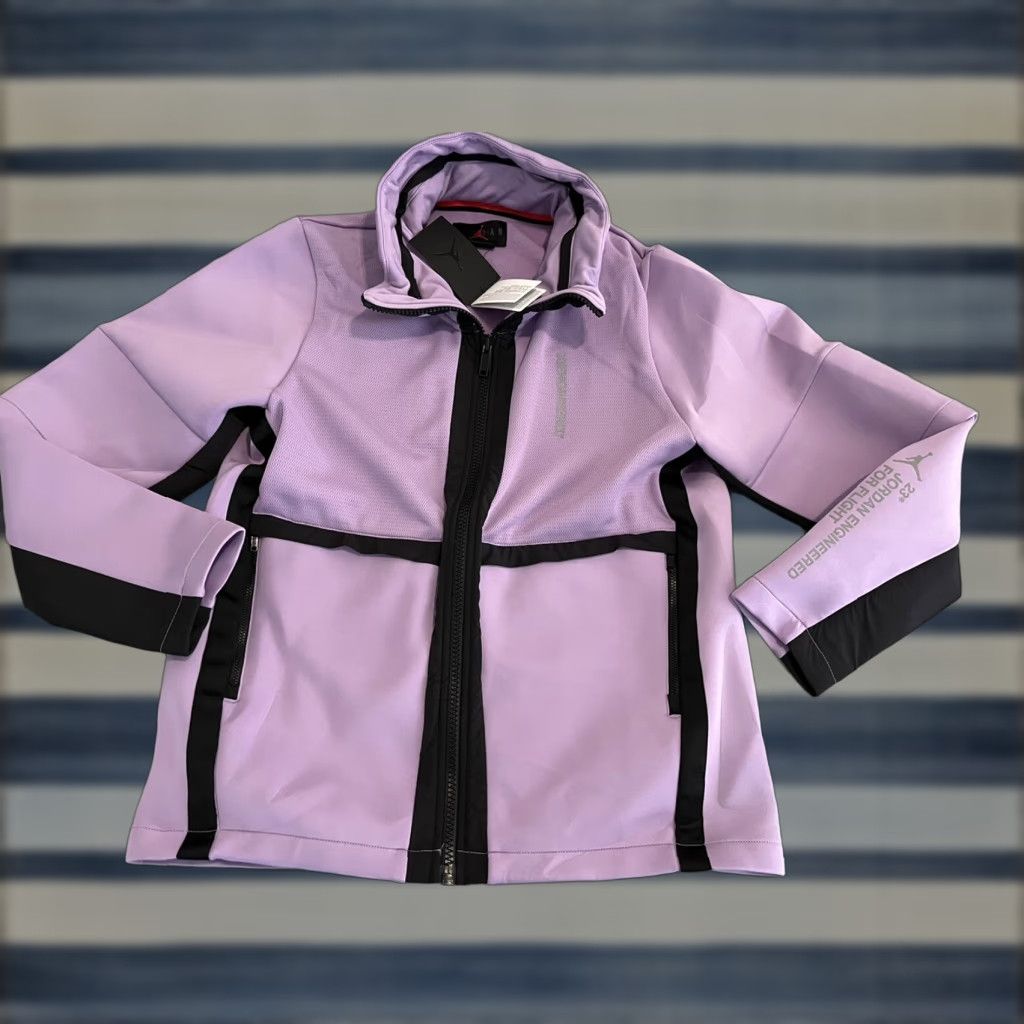 Jordan Brand Nike Jordan Full Zip Jacket Mens Small Purple NWT 23 Engineered BQ5765-548 Size US S / EU 44-46 / 1 - 1 Thumbnail