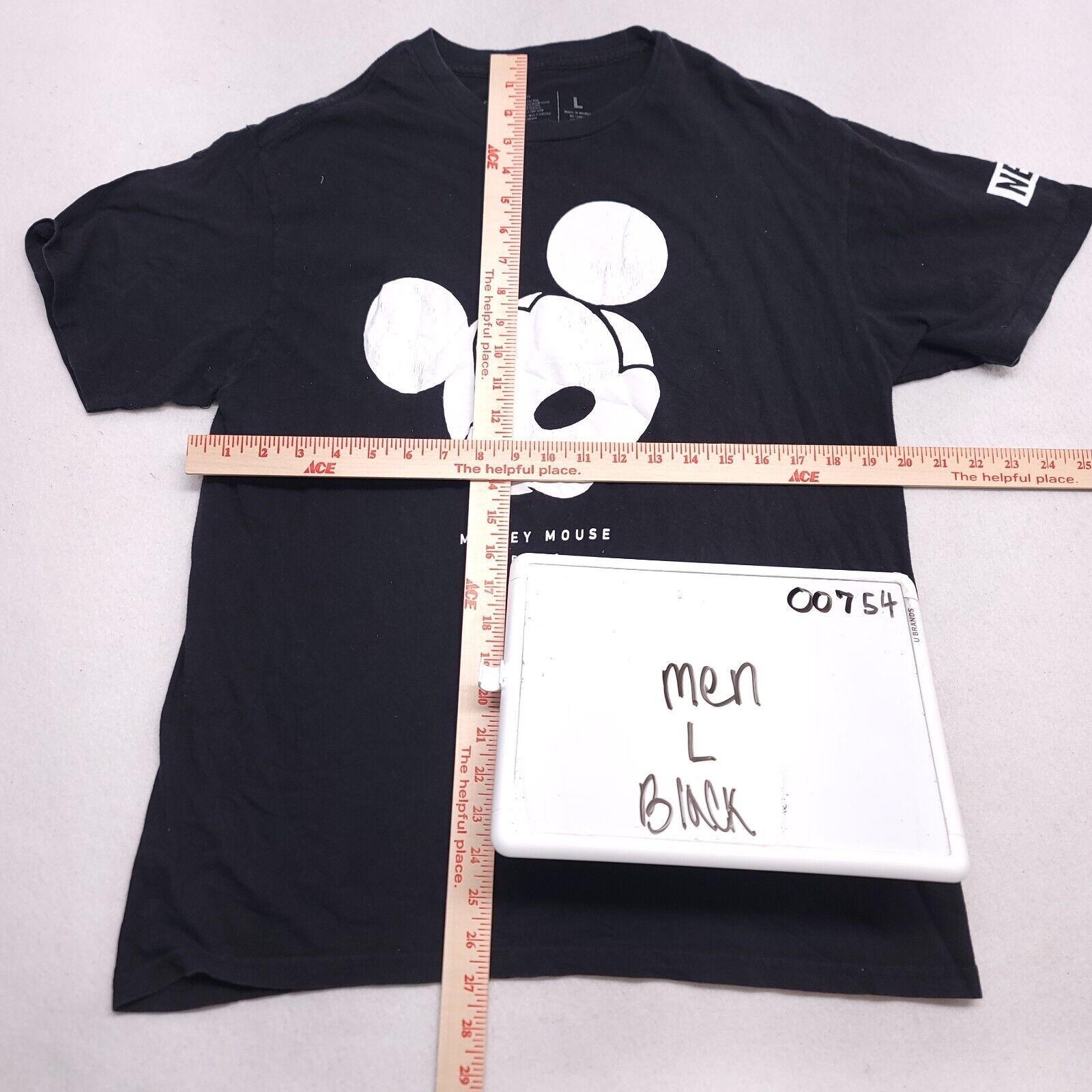Disney Disney Mickey Mouse Pullover Graphic Shirt Mens Size L Black Size US L / EU 52-54 / 3 - 7 Thumbnail