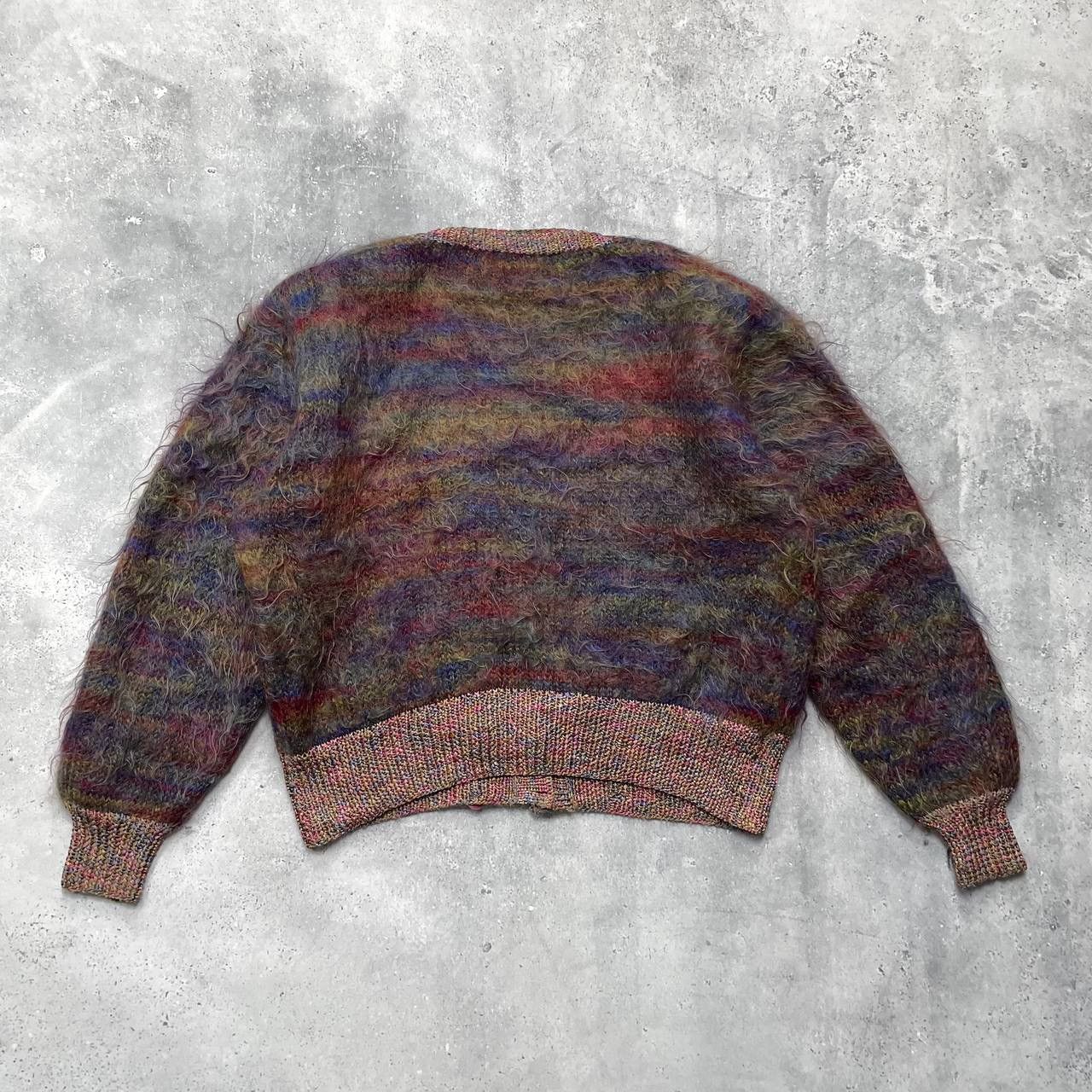 Vintage Vintage 90s Cardigan Two Buttons Faux Mohair Women’s Size L Size L / US 10 / IT 46 - 2 Thumbnail
