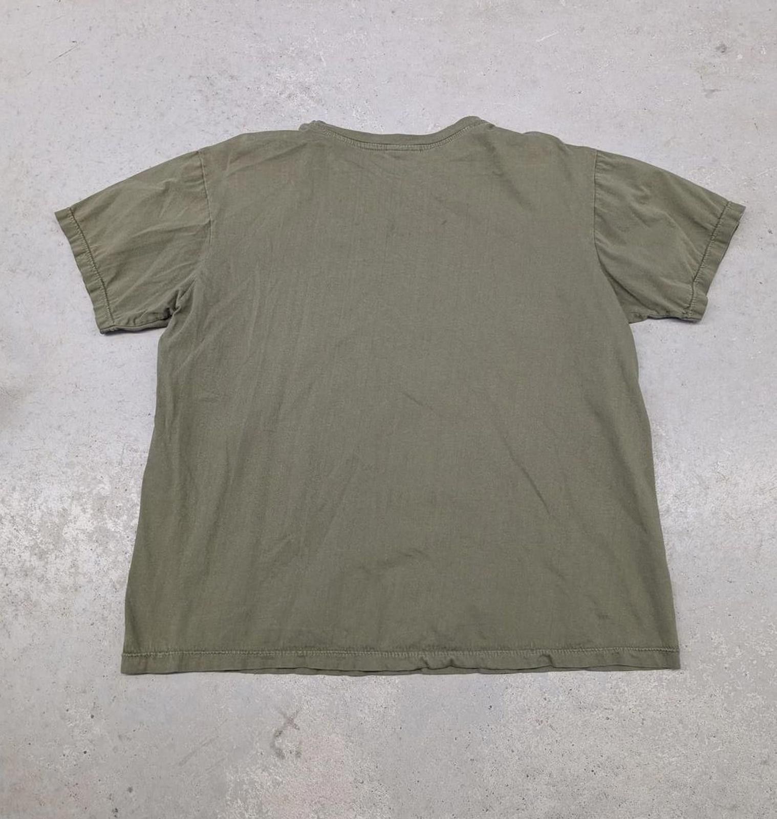 Vintage Y2K SuperFro Afro Samurai Boxy Olive T-shirt Size US L / EU 52-54 / 3 - 4 Thumbnail