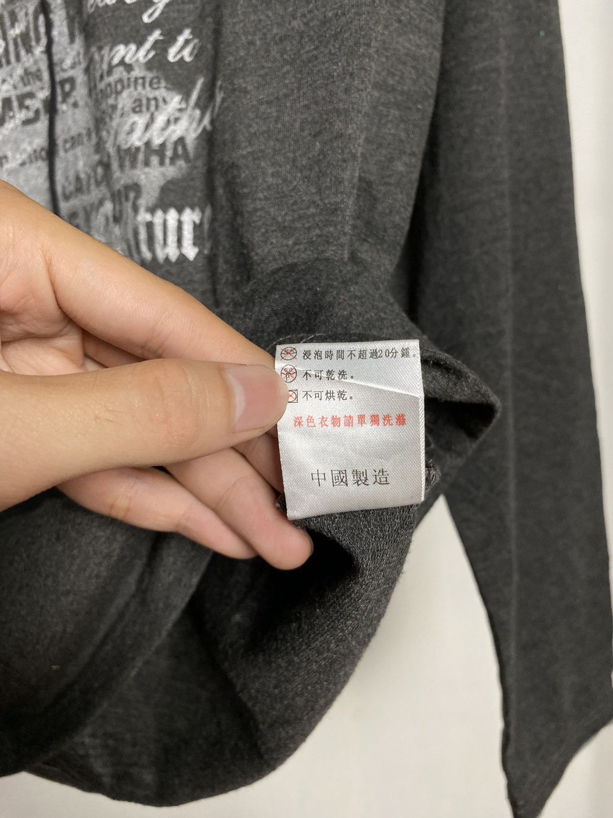 Beauty Beast × Hysteric Glamour × Japanese Brand Earth & Nature Jpn Poem Laces Up Longsleeve Size US L / EU 52-54 / 3 - 7 Thumbnail